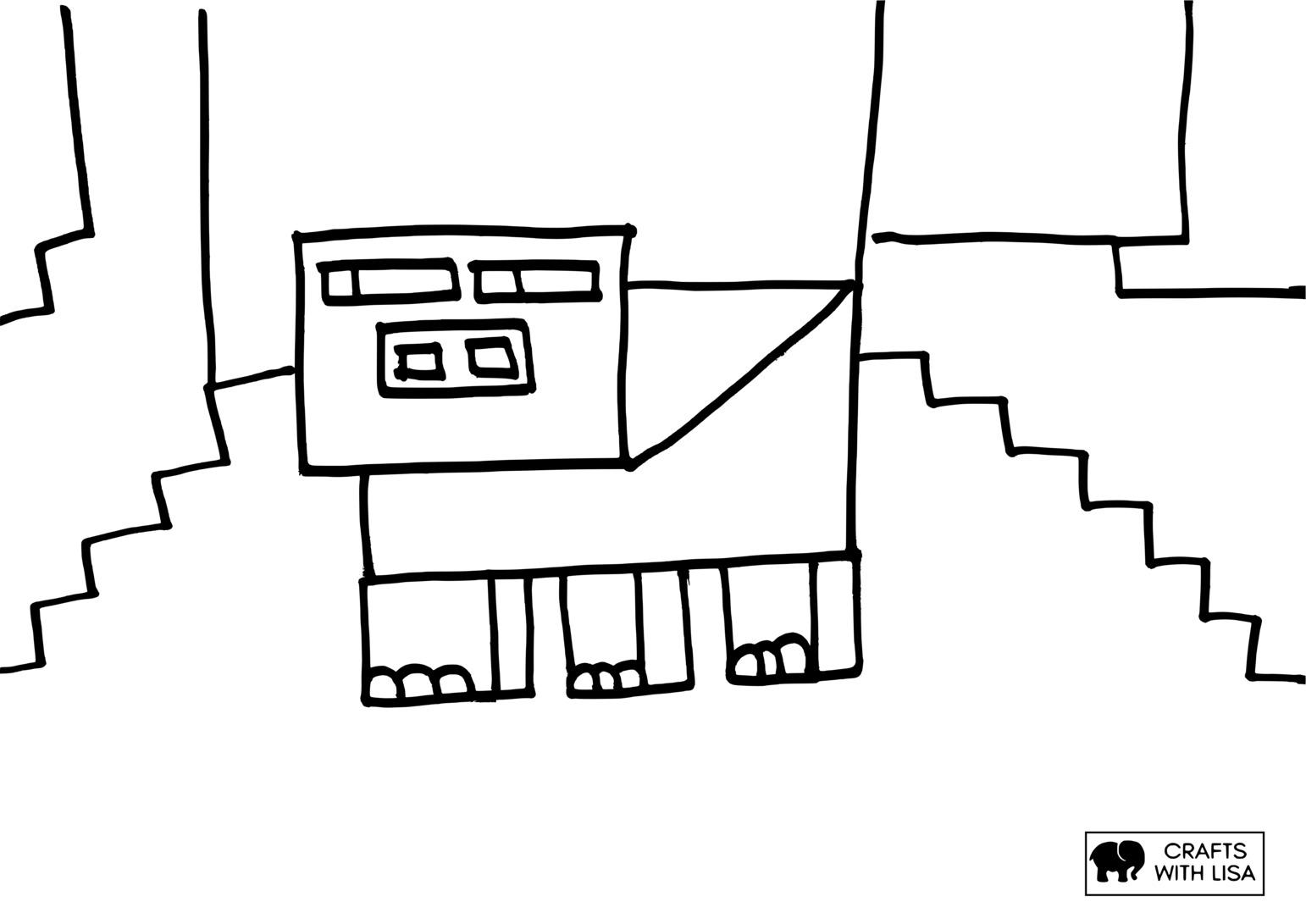 Minecraft Pig Coloring Pages
