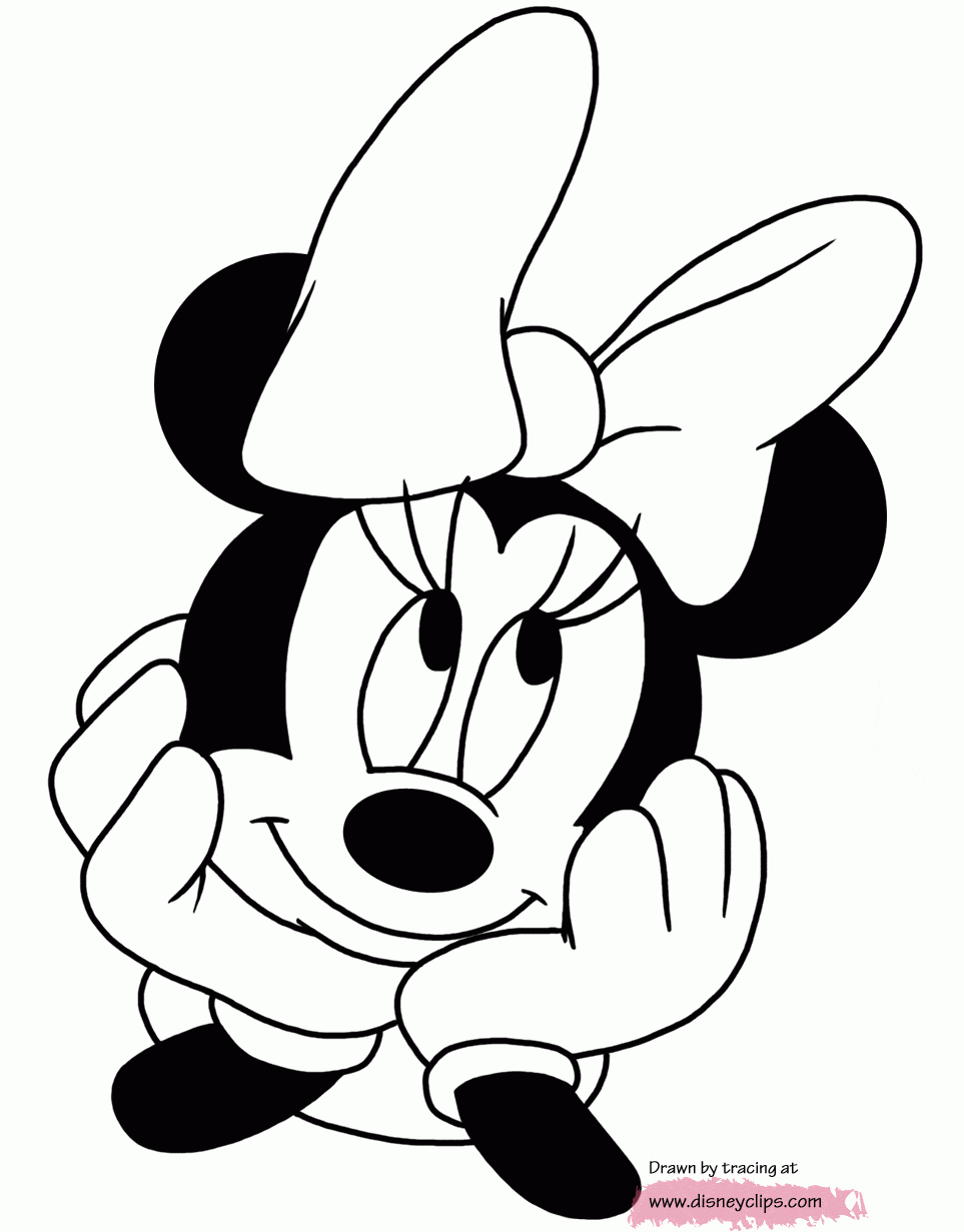 Minnie Mouse Coloring Pages 7 Disney Coloring Book