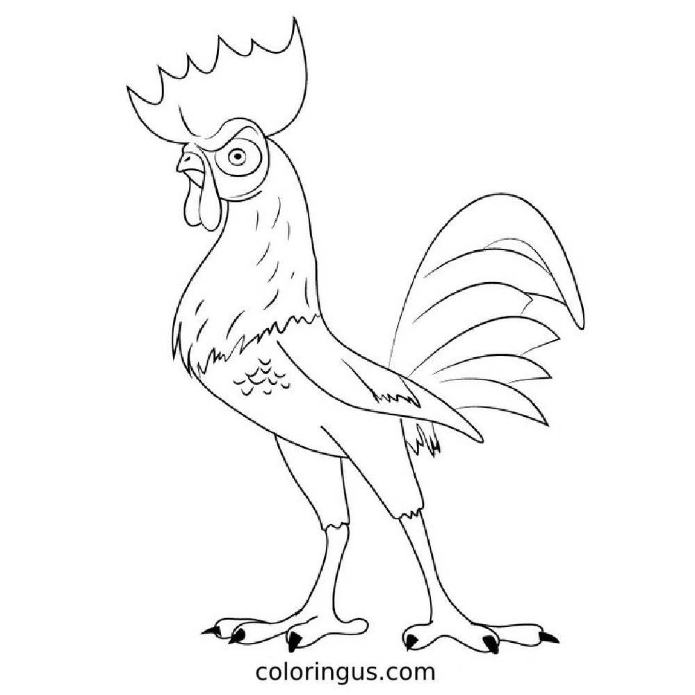 Moana Coloring Pages Free Printable PDF