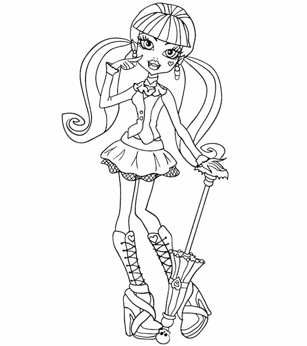 Coloring Pages Monster High