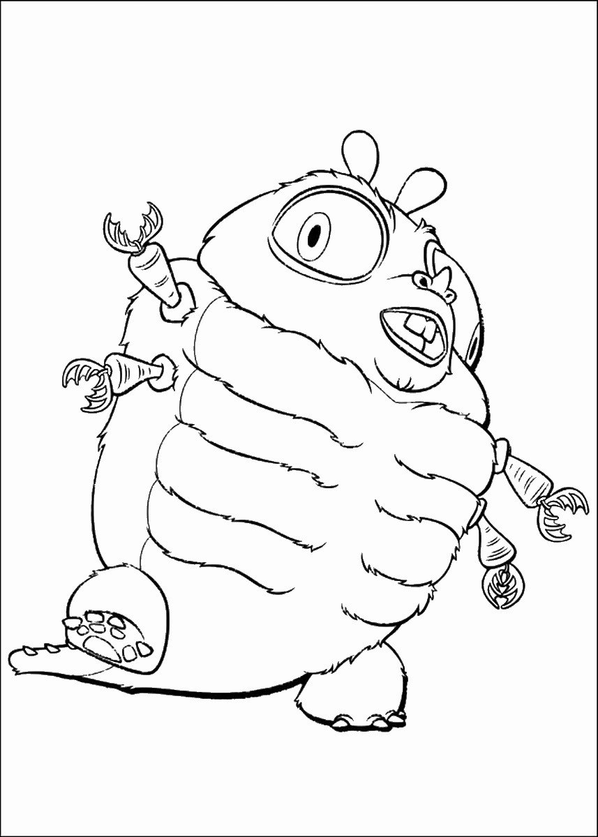 Monsters Vs Aliens Coloring Pages