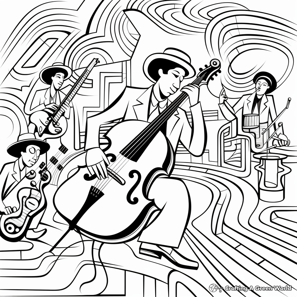 Music Coloring Pages Free Printable