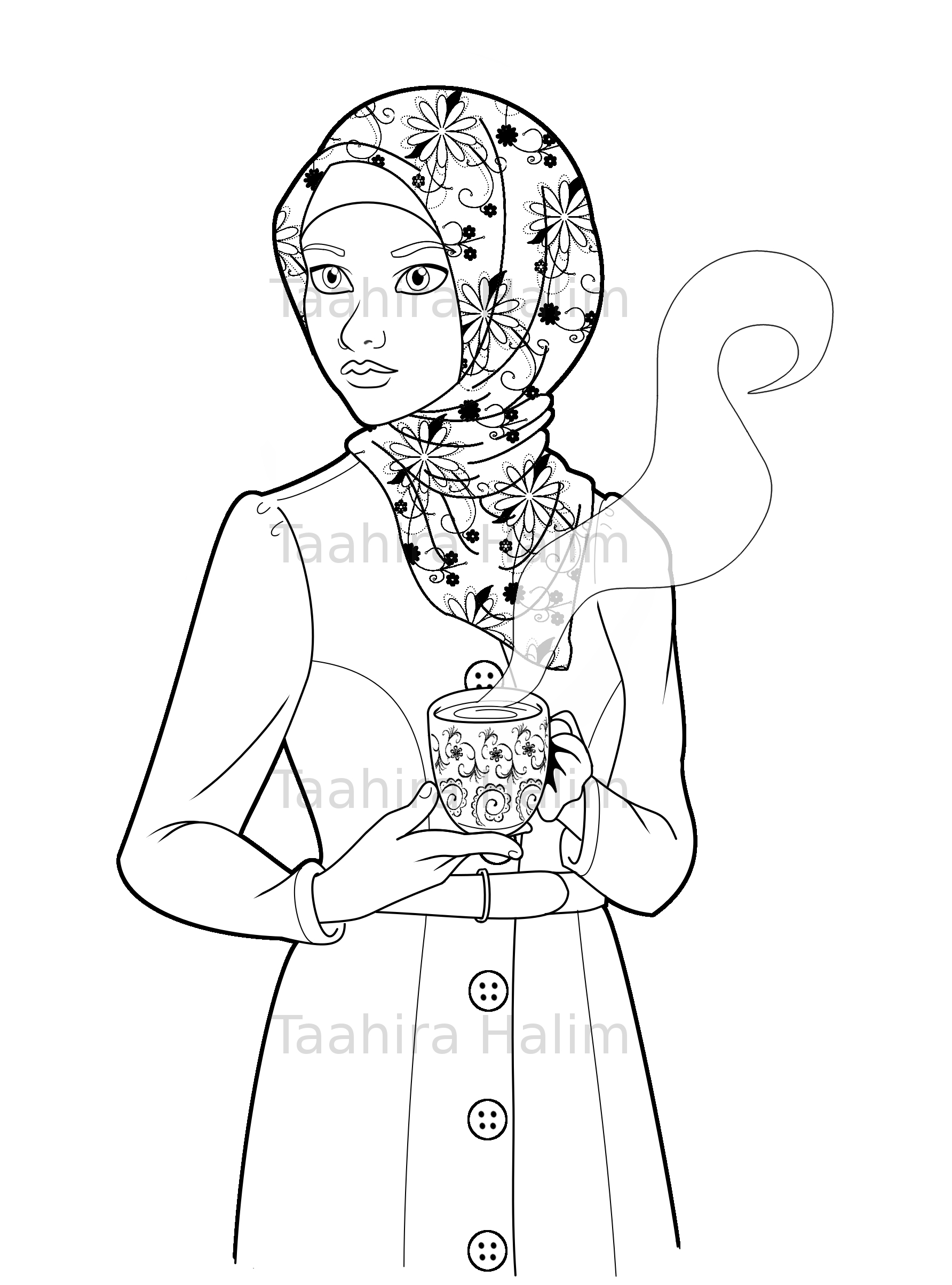Muslim Coloring Pages At GetDrawings Free Download
