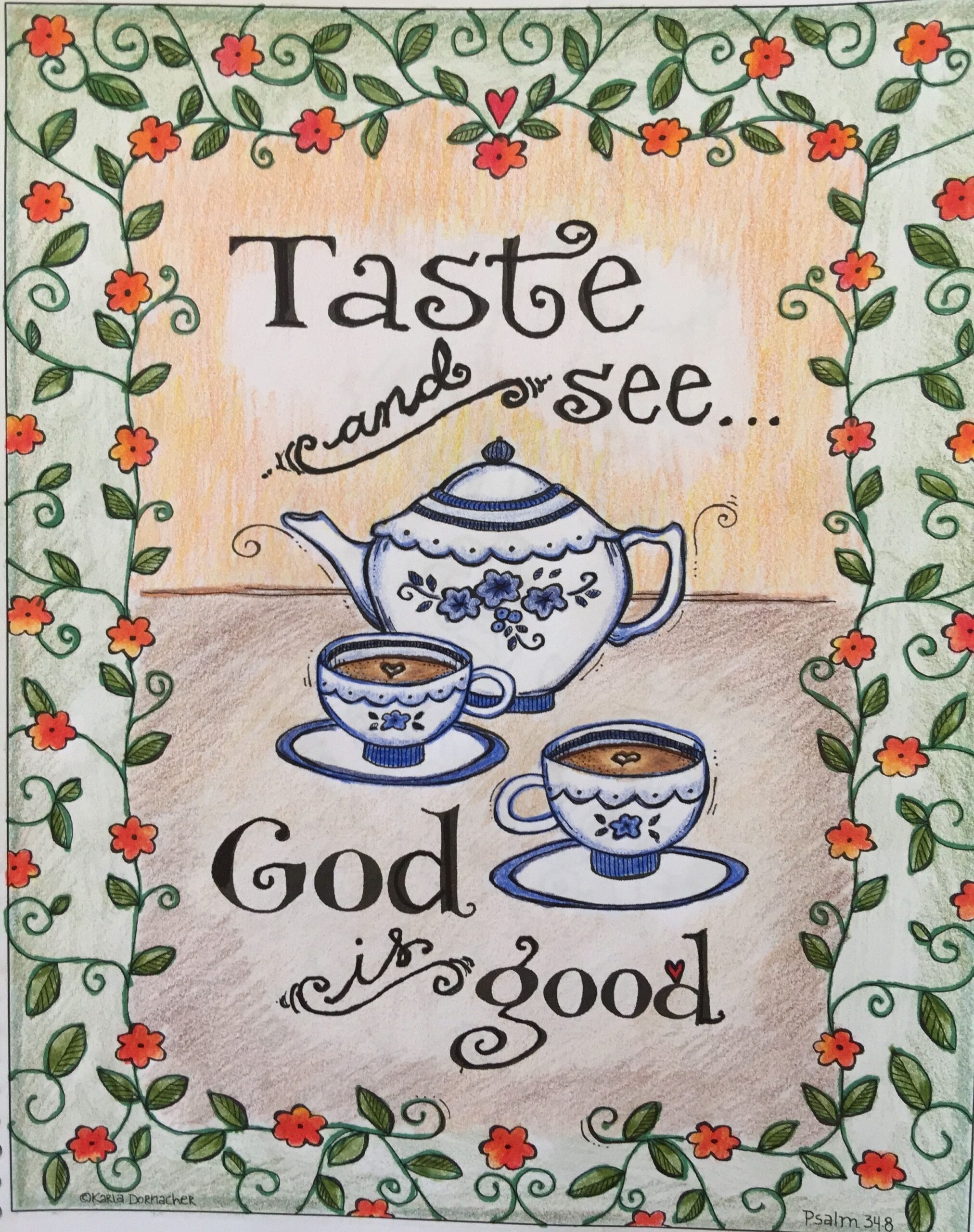 My Coloring Page From The Book Simple Blessings By Karla Dornacher Old Testament Bible