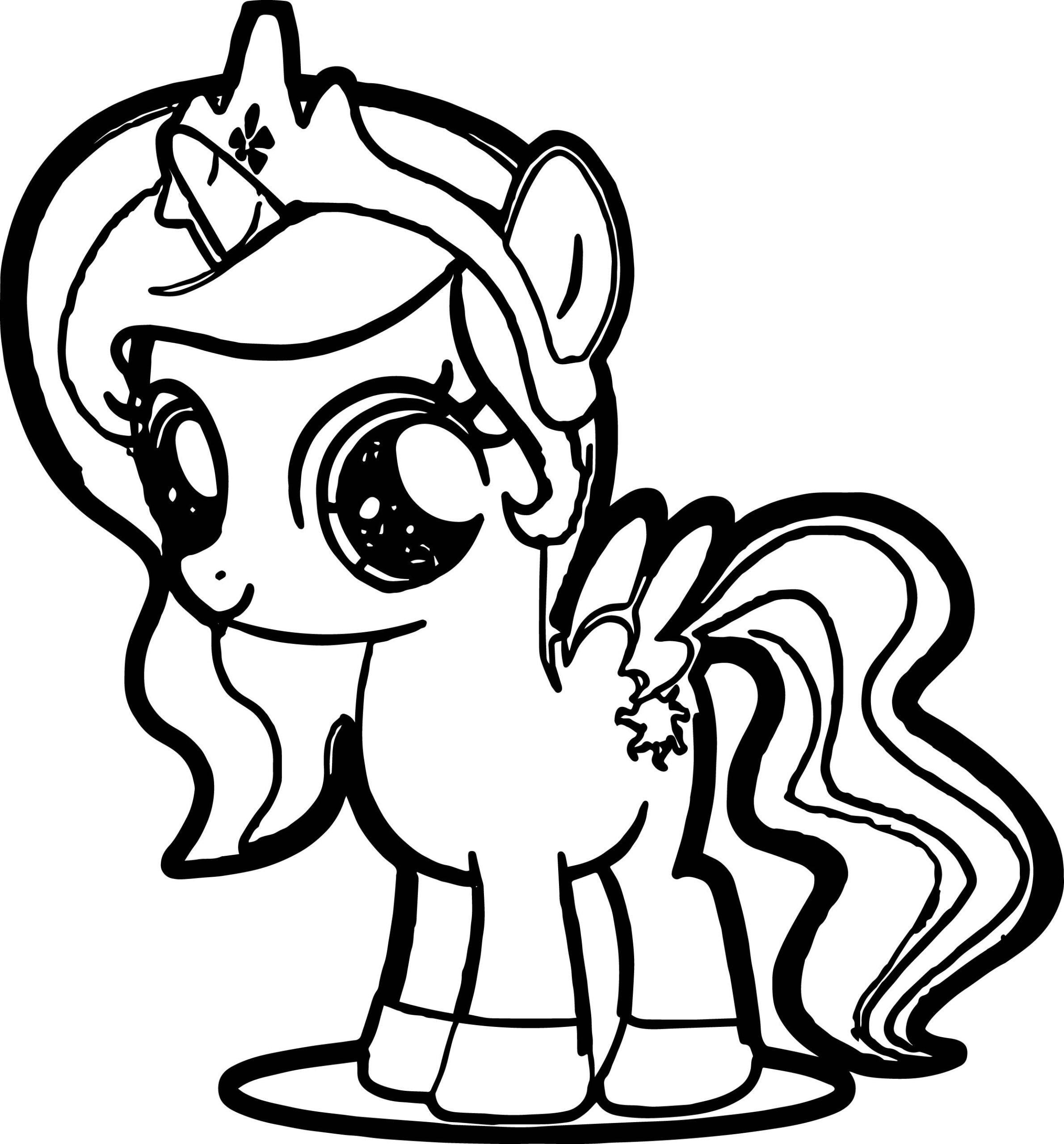 My Little Pony Coloring Pages Princess Luna Filly At GetColorings Free Printable Colorings