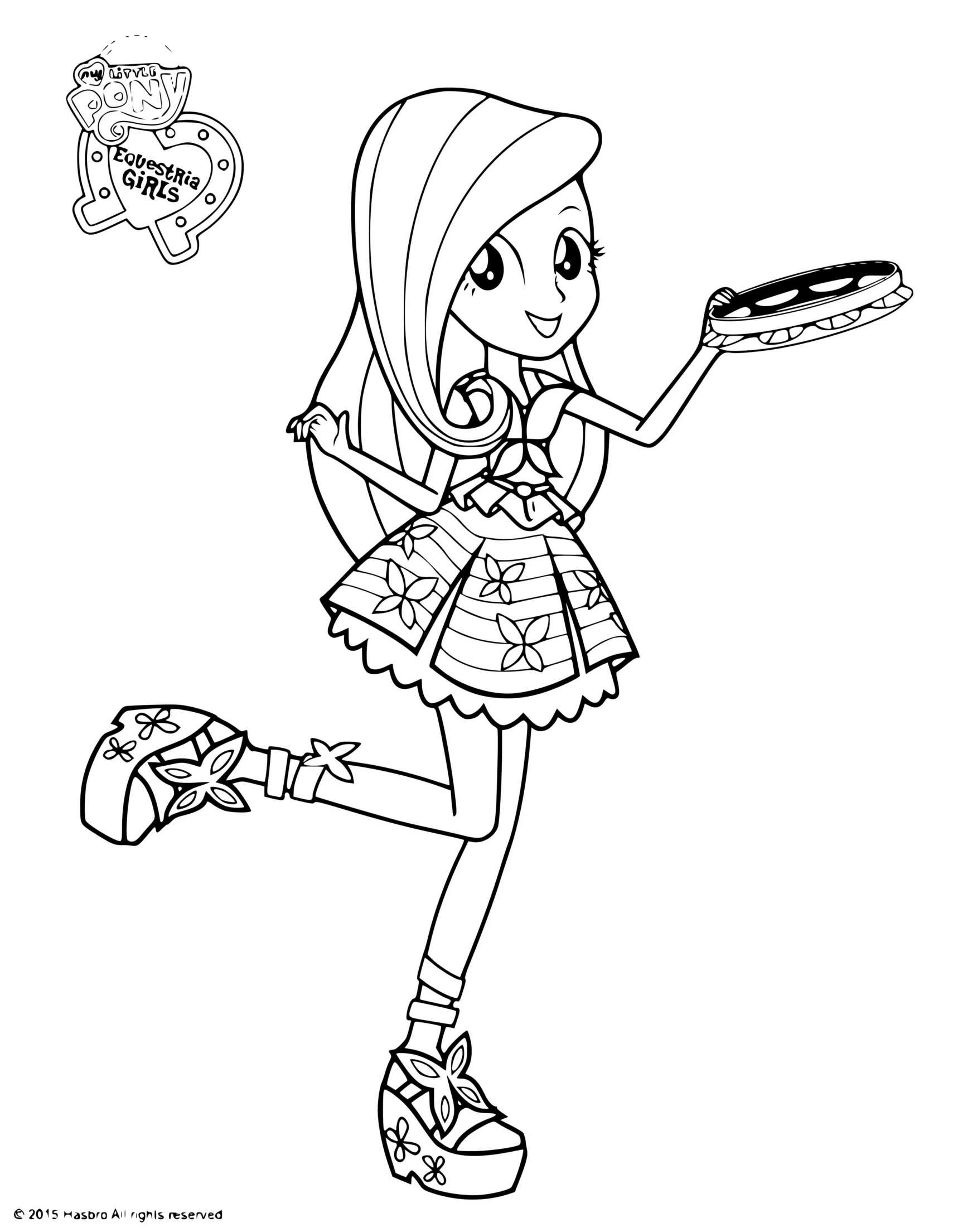 My Little Pony Equestria Girls Sonata Dusk Coloring Pages Coloring Cool