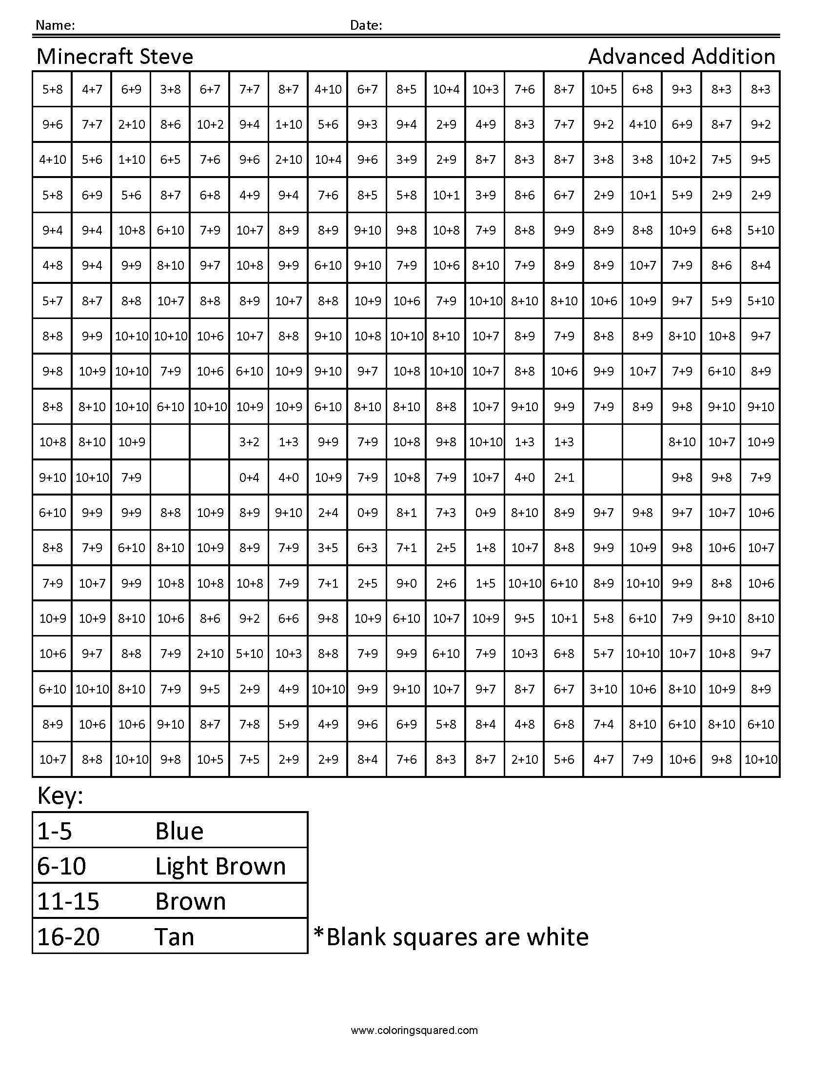 Mystery Graph Pictures Printable Free