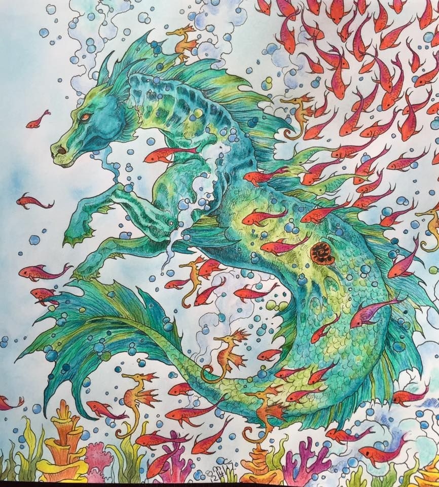 Mythomorphia Colored Pages