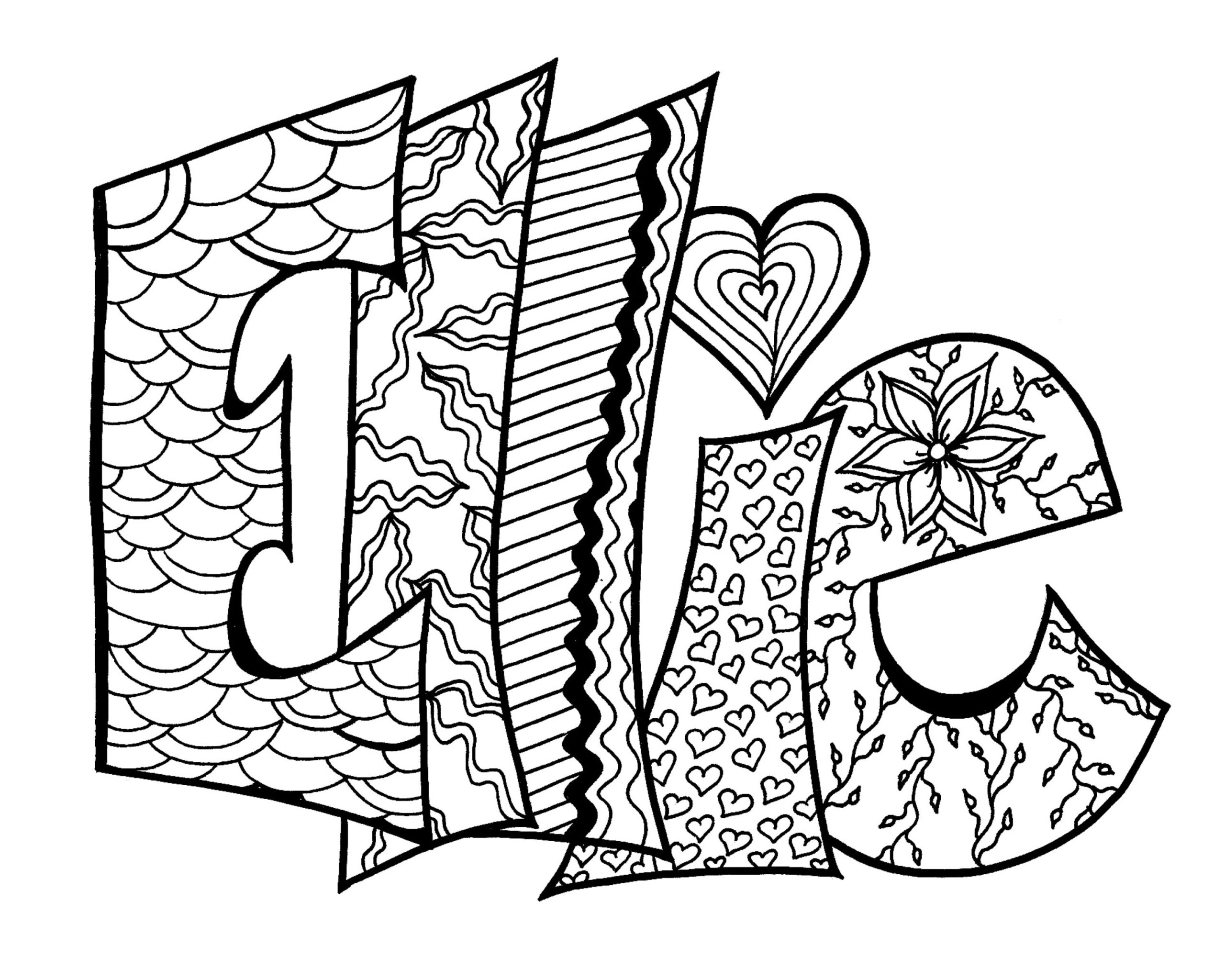 Name Coloring Page