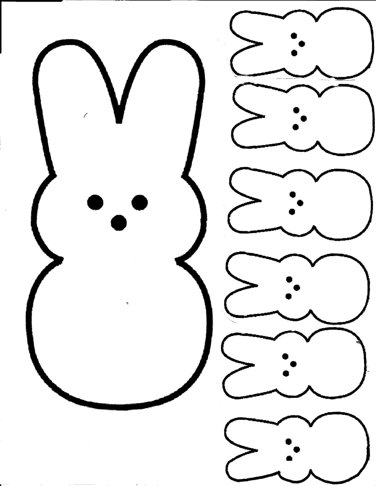 Nanny S Nonsense Easter Peeps Printable