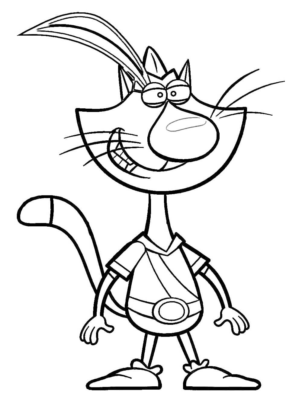 Nature Cat Coloring Pages Best Coloring Pages For Kids