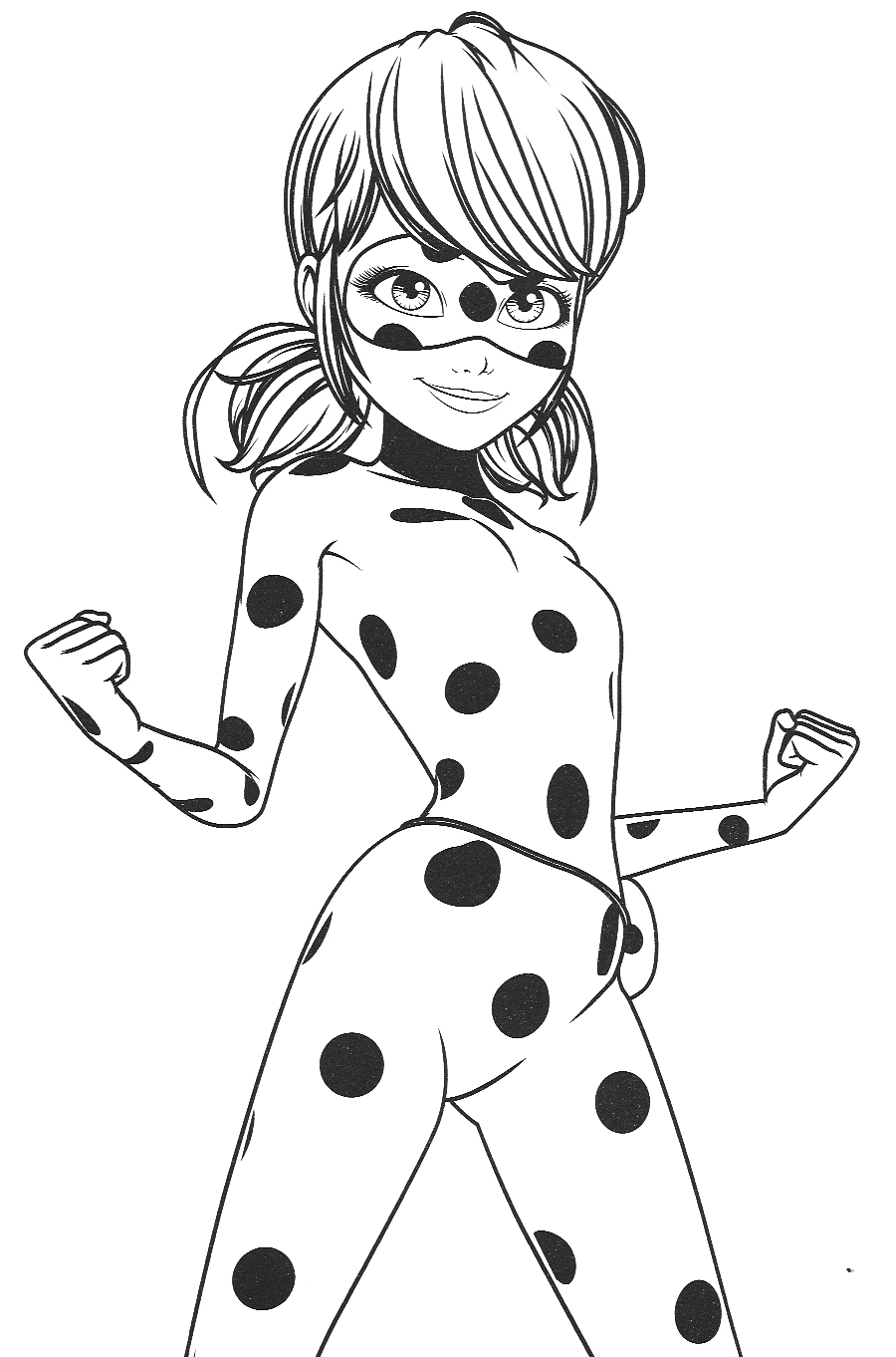 Lady Bug Coloring Pages