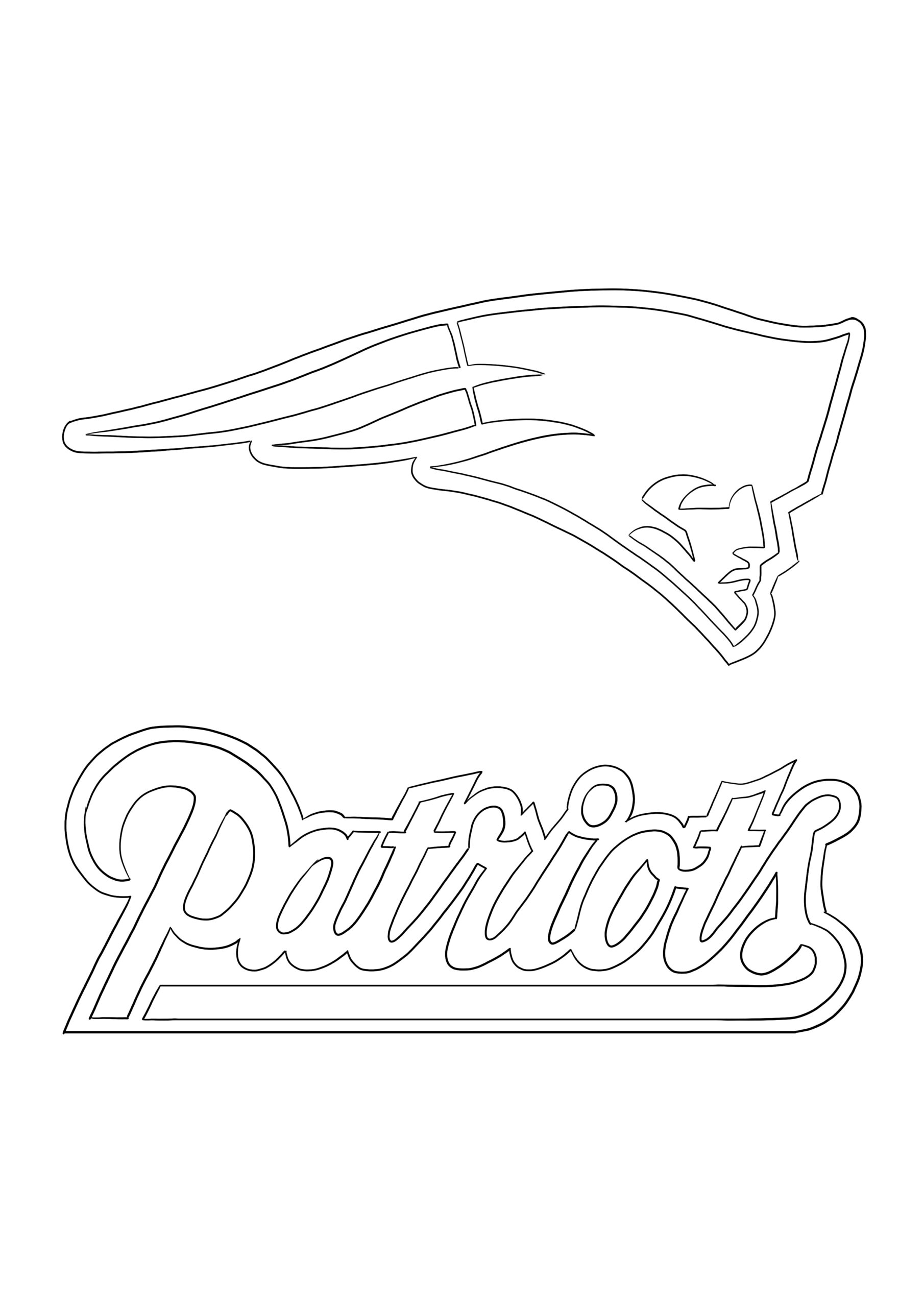 New England Patriots Coloring Pages
