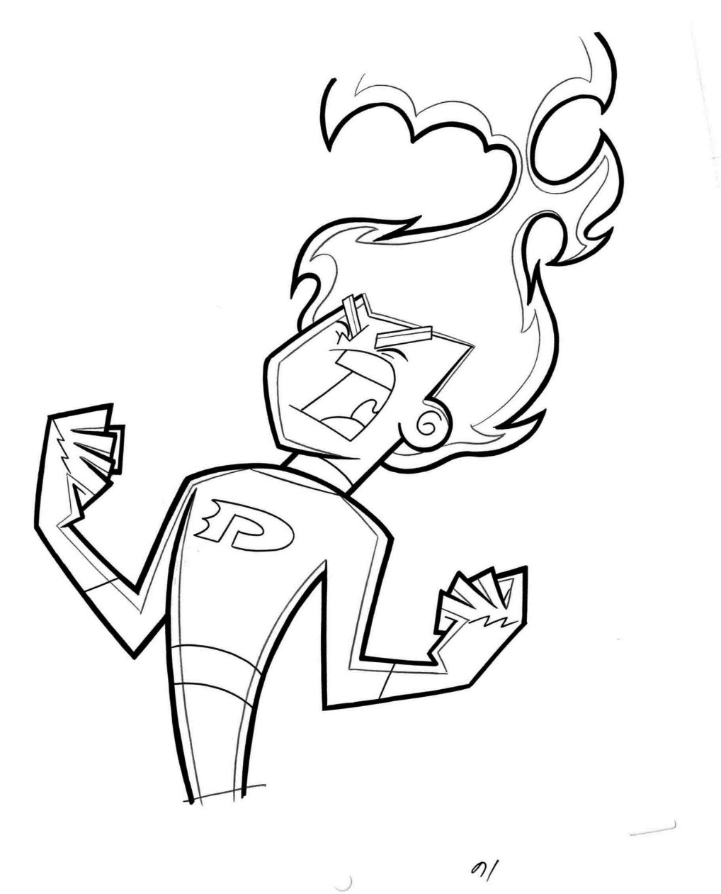 New Image Of Danny Phantom Coloring Pages For Your Children Coloring Pages