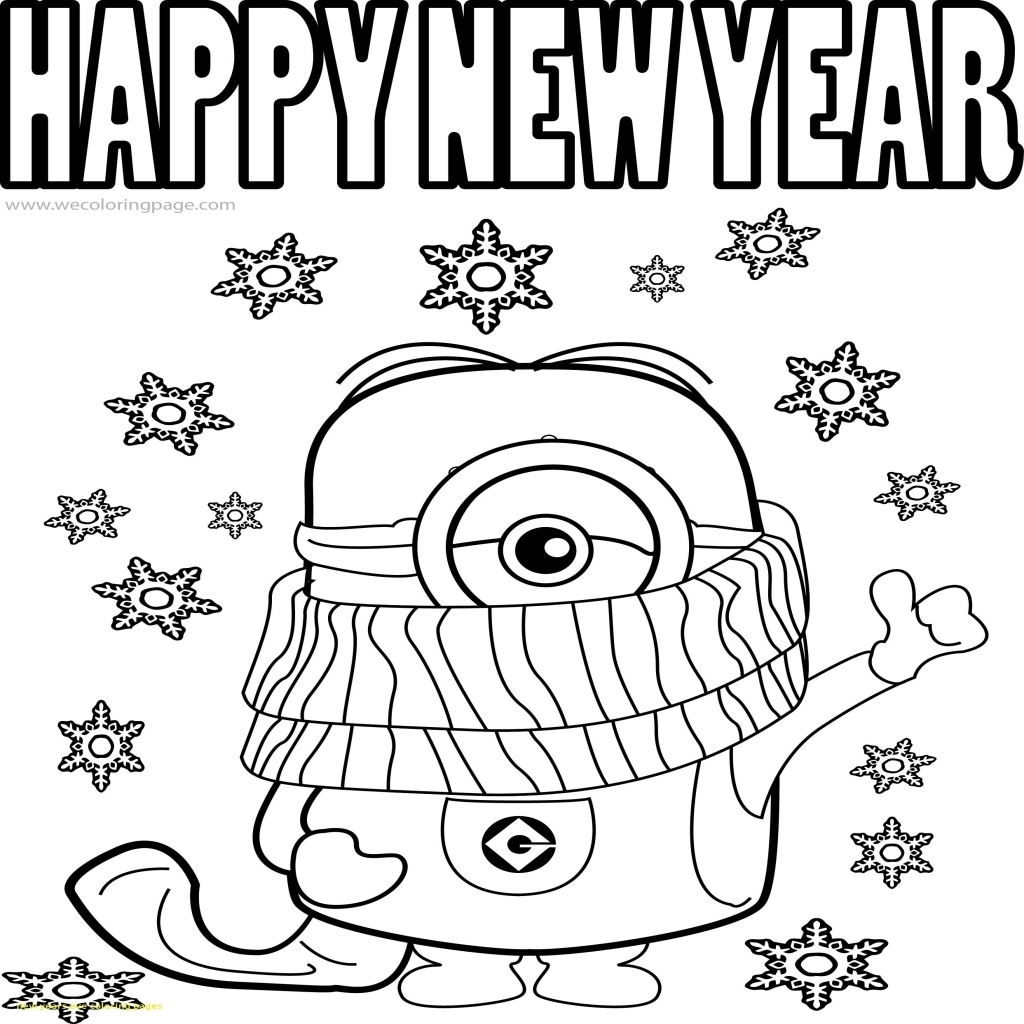 New Years 2018 Coloring Pages At GetColorings Free Printable Colorings Pages To Print And