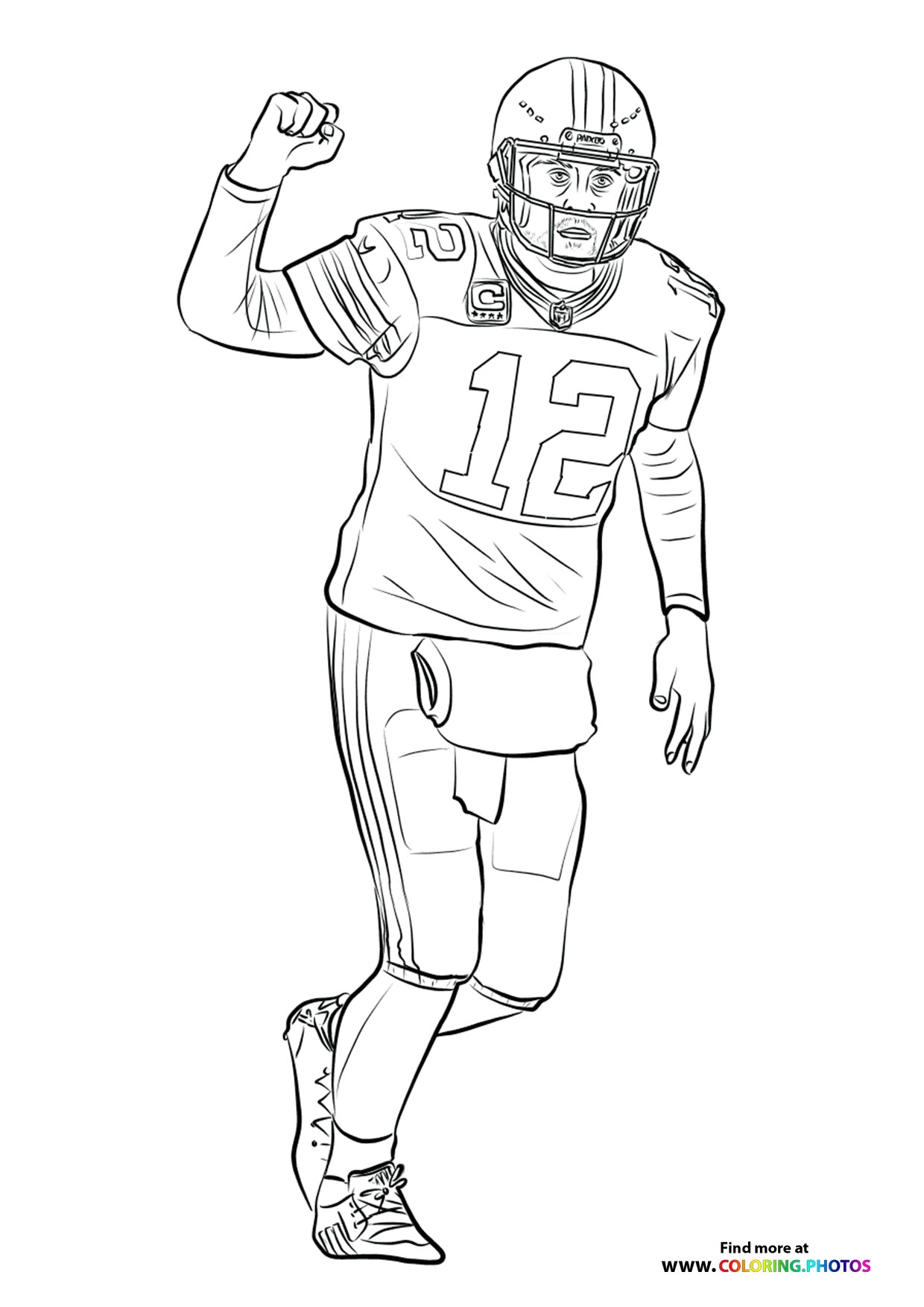 NFL Football Coloring Pages For Kids Free And Easy Print Or Download