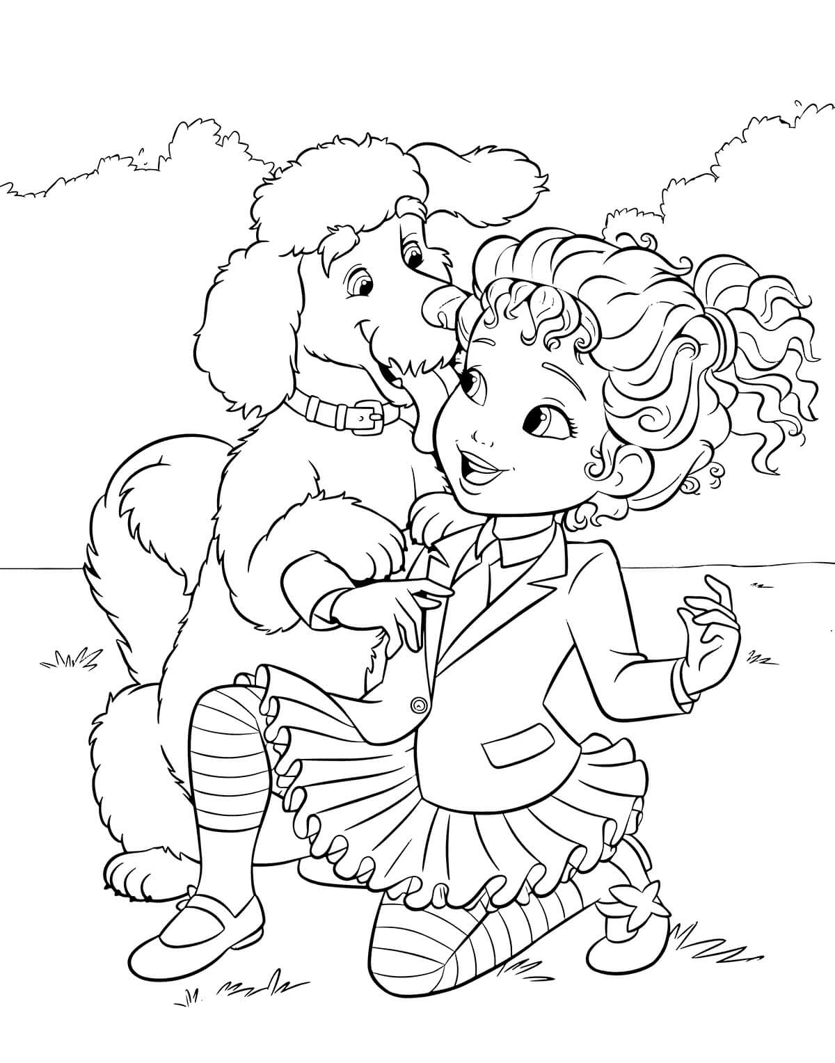 Nice Fancy Nancy Coloring Page Free Printable Coloring Pages For Kids