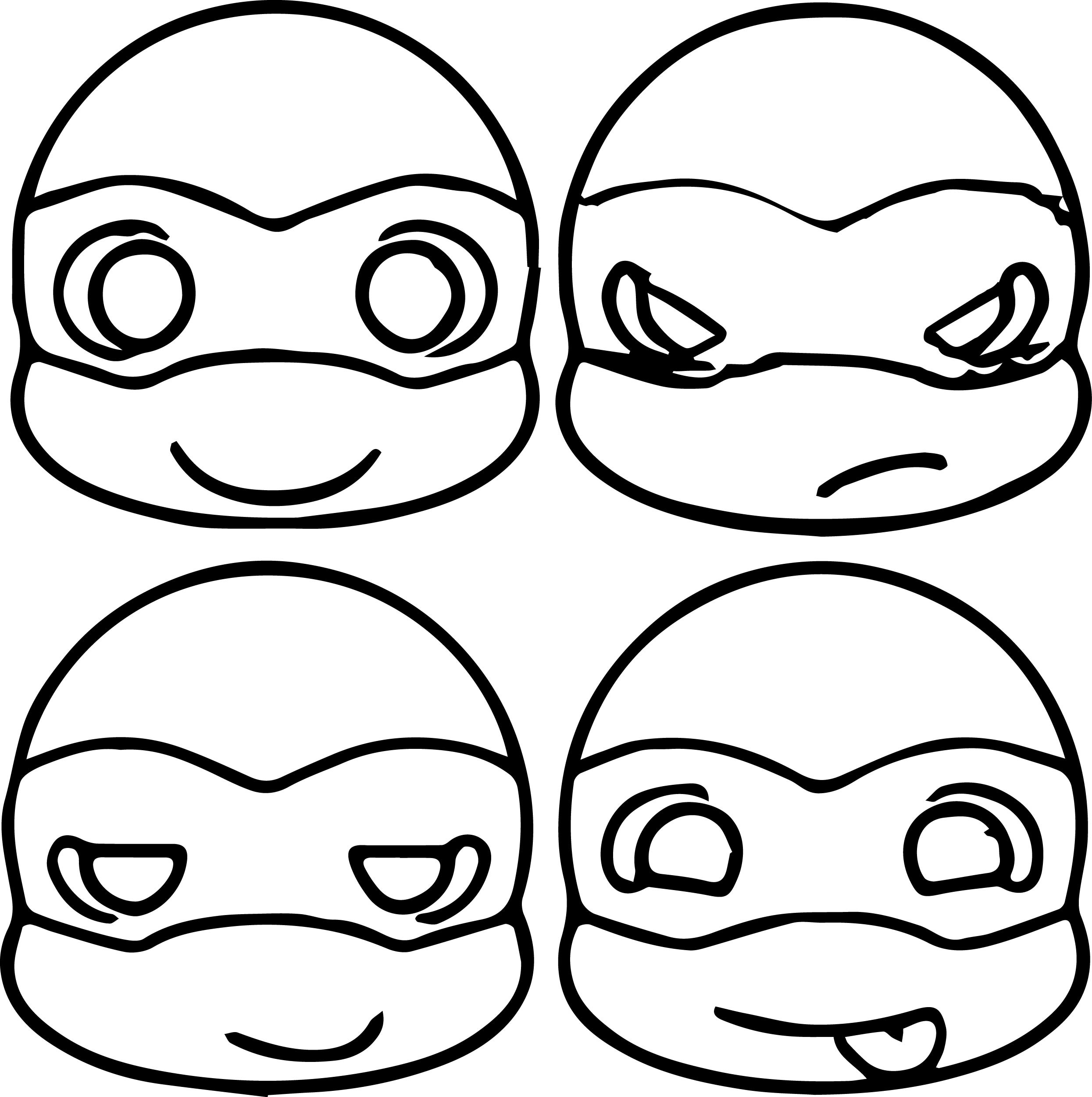 Ninja Turtle Face Drawing At GetDrawings Free Download