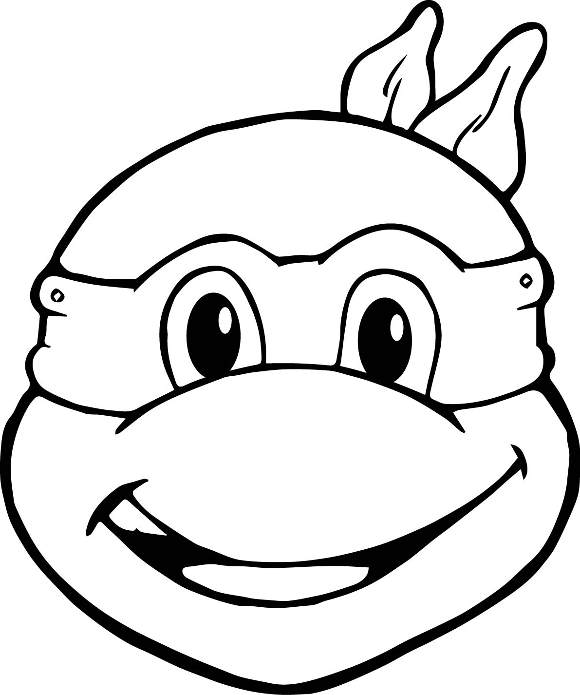 Ninja Turtle Face Drawing At GetDrawings Free Download