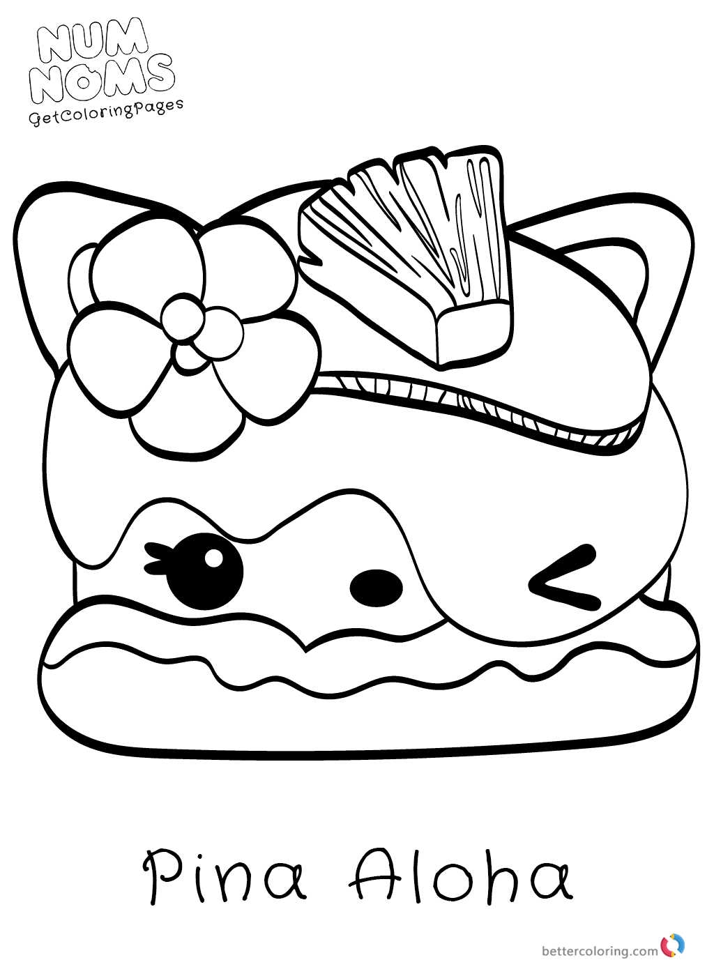 Num Noms Coloring Pictures Free Printable Coloring Pages