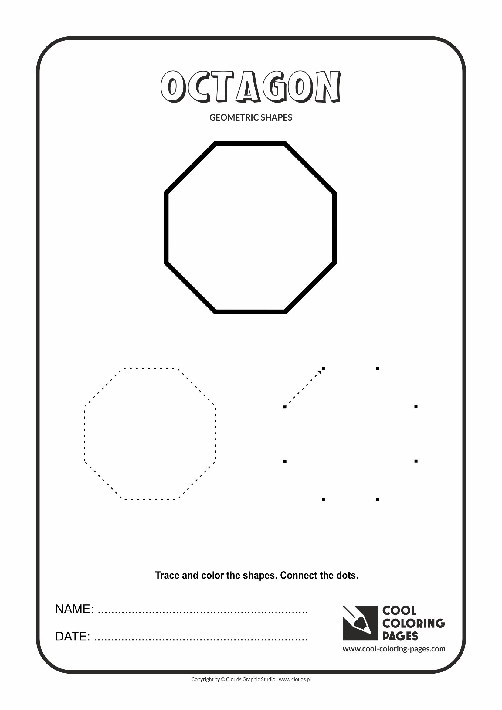 Octagon Coloring Page