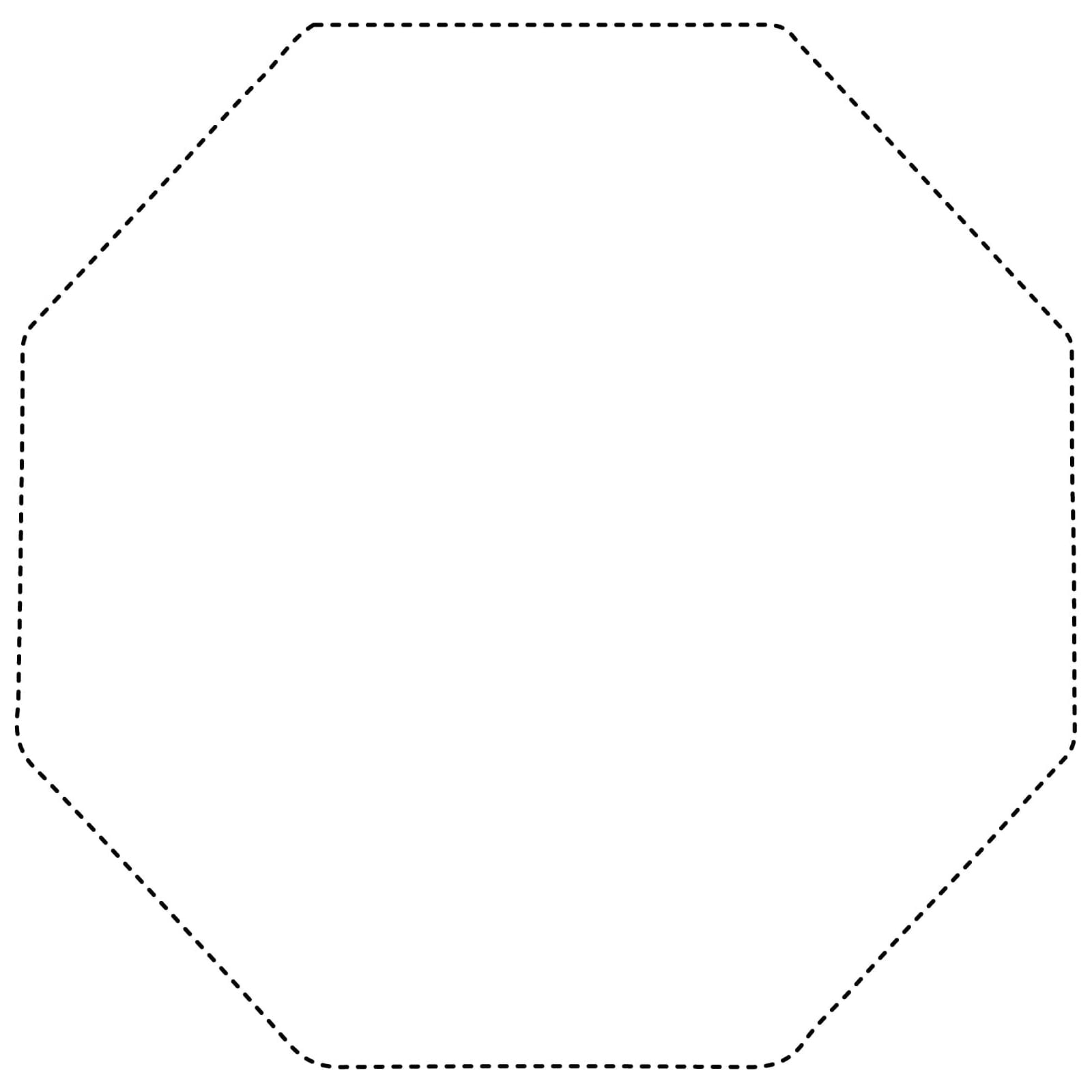 Octagon Coloring Page