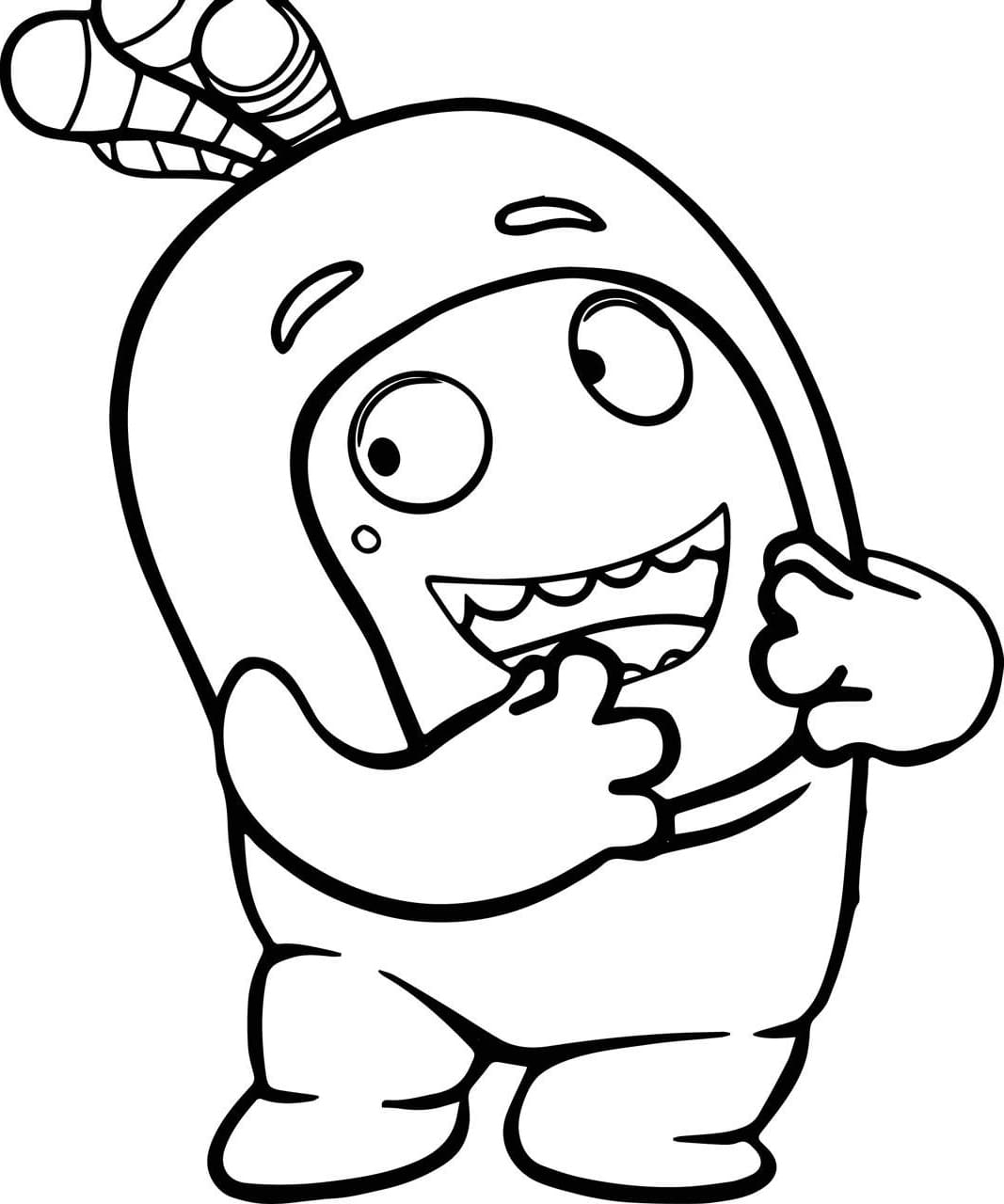 Oddbods Coloring Pages Free Coloring Pages For Kids