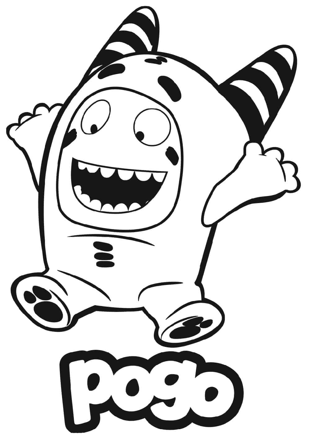 Oddbods Coloring Pages Free Coloring Pages For Kids