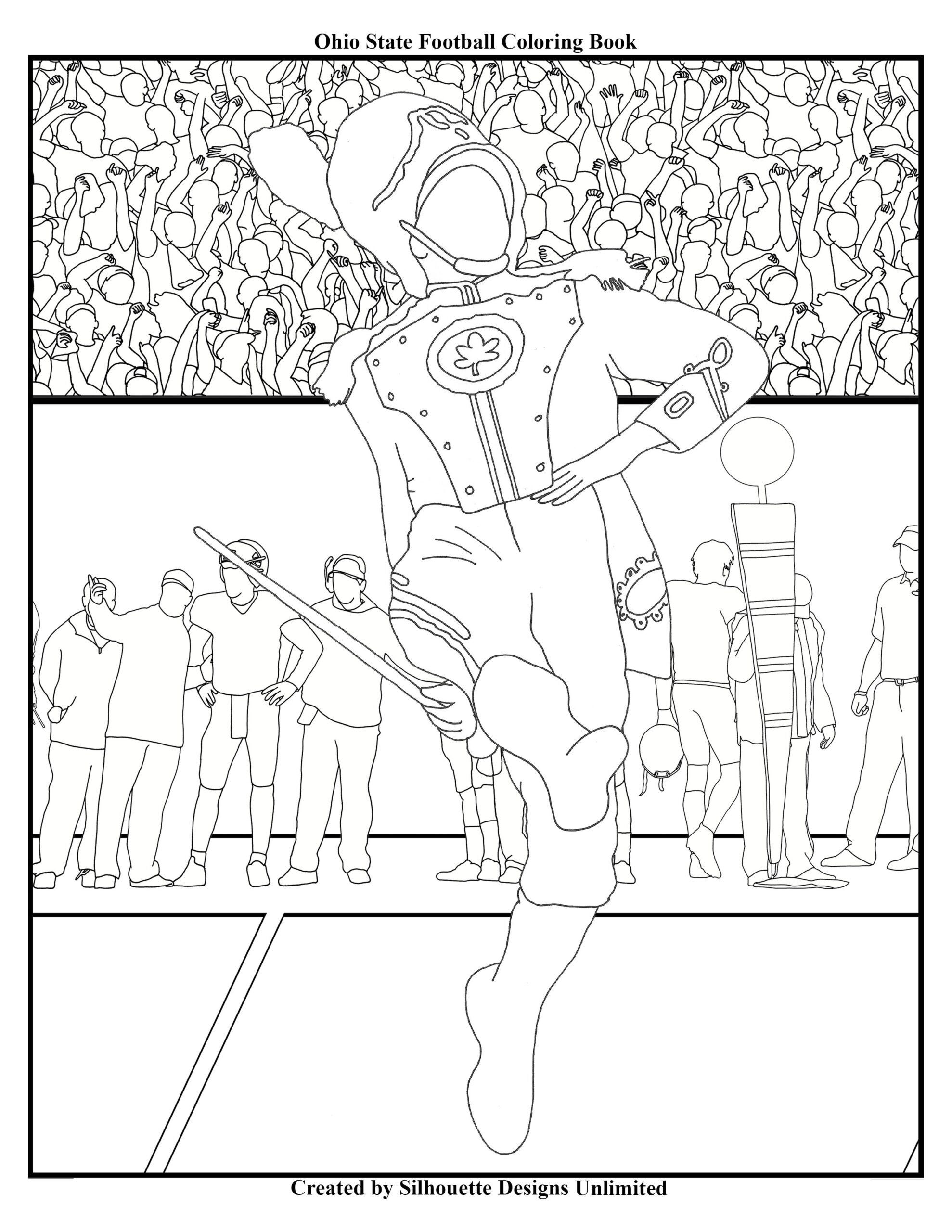 Ohio State Coloring Pages