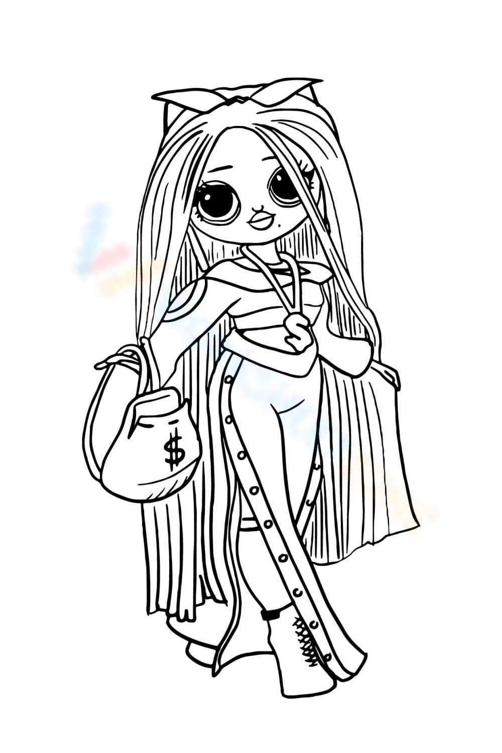 Omg Girls Coloring Pages