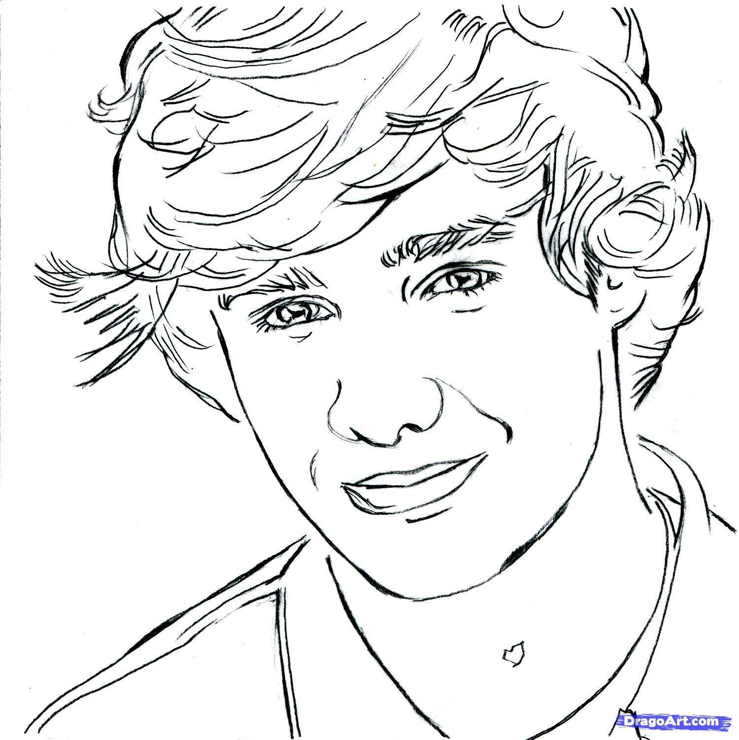 One Direction Printable Coloring Pages At GetColorings Free Printable Colorings Pages To