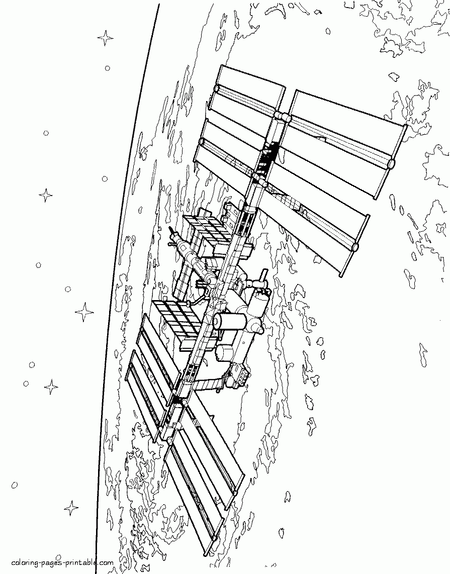 Orbital Satellite Coloring Pages COLORING PAGES PRINTABLE COM