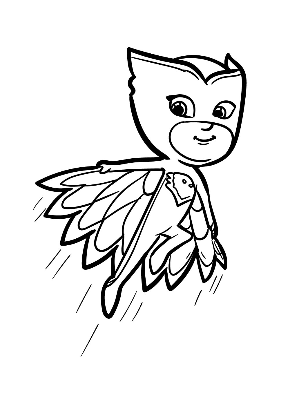 Owlette Coloring Page