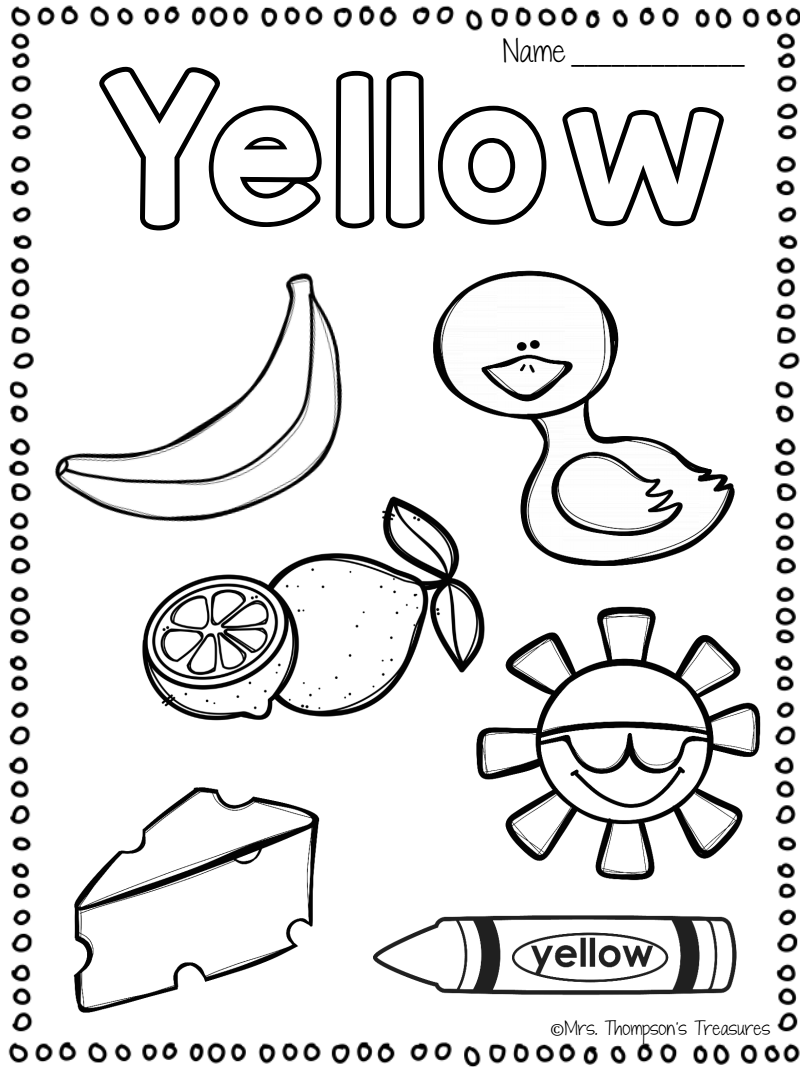 P Gina 5 De 20 Color Worksheets For Preschool Preschool Color Activities Preschool Colors