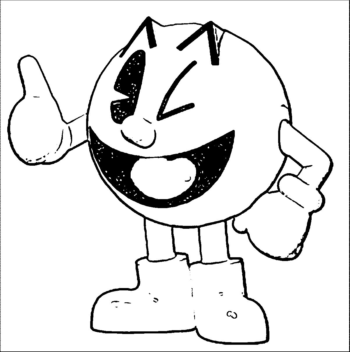 Pacman Coloring Pages At GetColorings Free Printable Colorings Pages To Print And Color