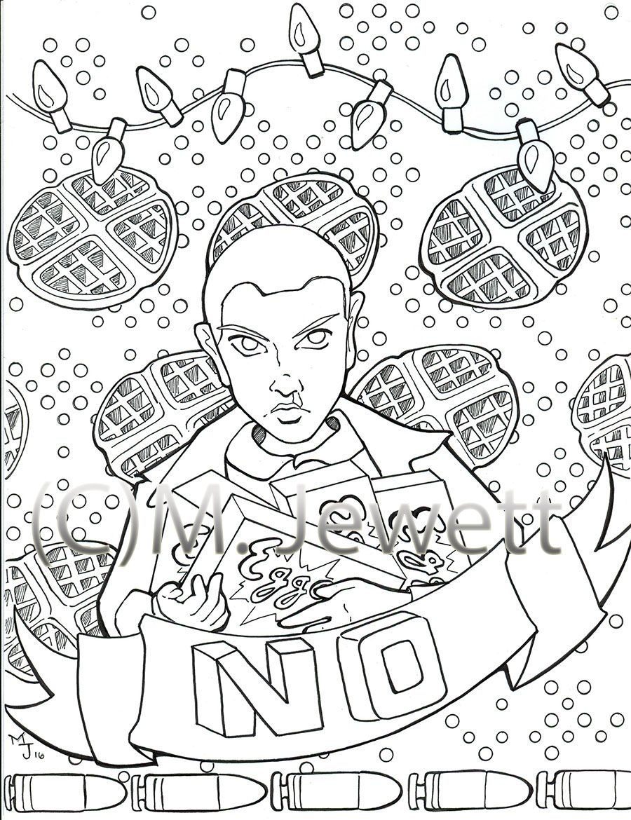 Pages Stranger Things Coloring Pages