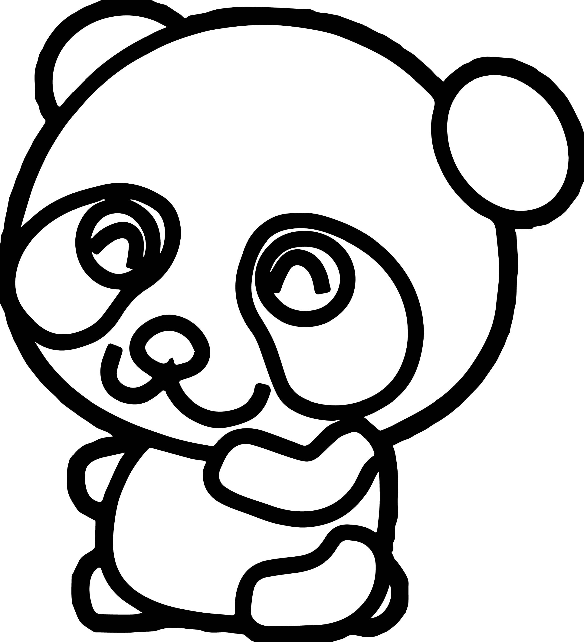 Panda Coloring Pages At GetColorings Free Printable Colorings Pages To Print And Color