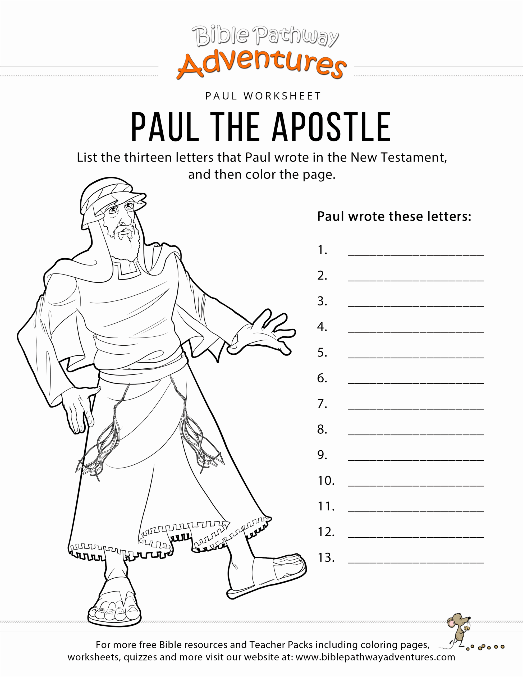 Paul And Romans Coloring Sheet For Kids Free Jjolly Phonics Cards