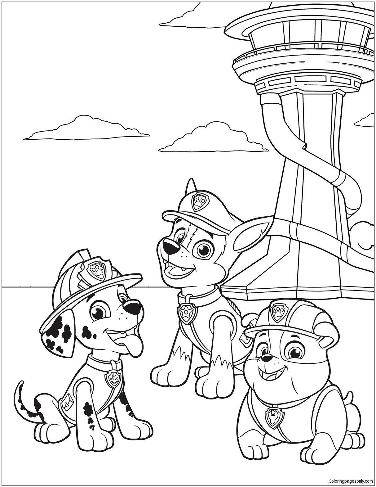 Pawpatrol Coloring Pages