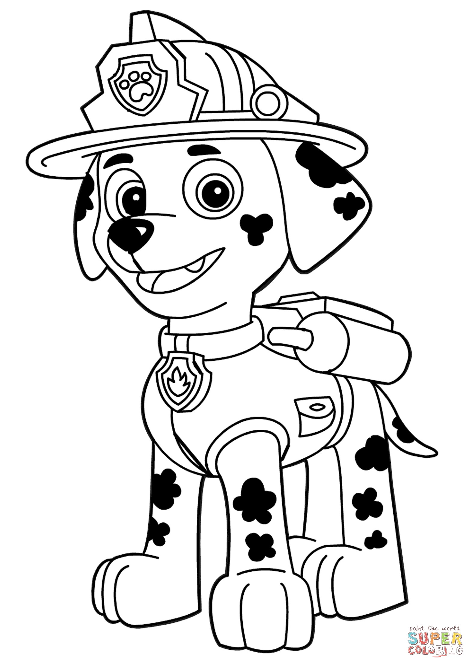 Paw Patrol Chase Drawing At GetDrawings Free Download