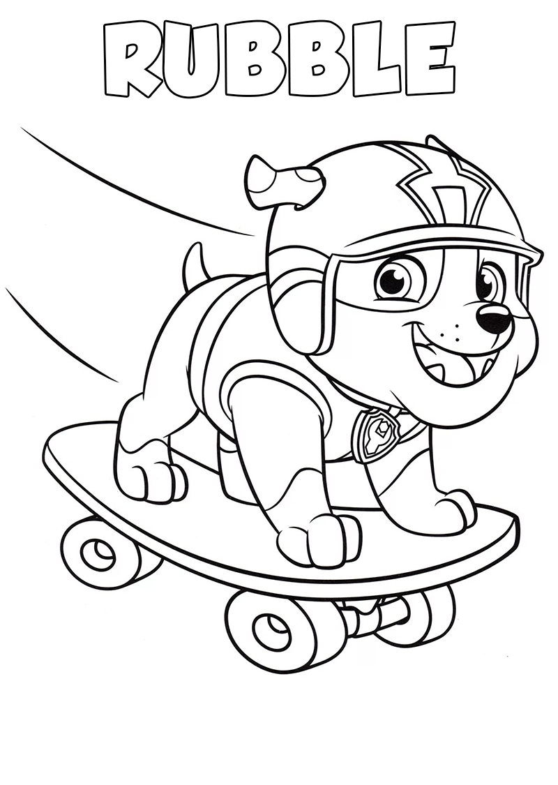 Paw Patrol Coloring Pages 120 Pictures Free Printable