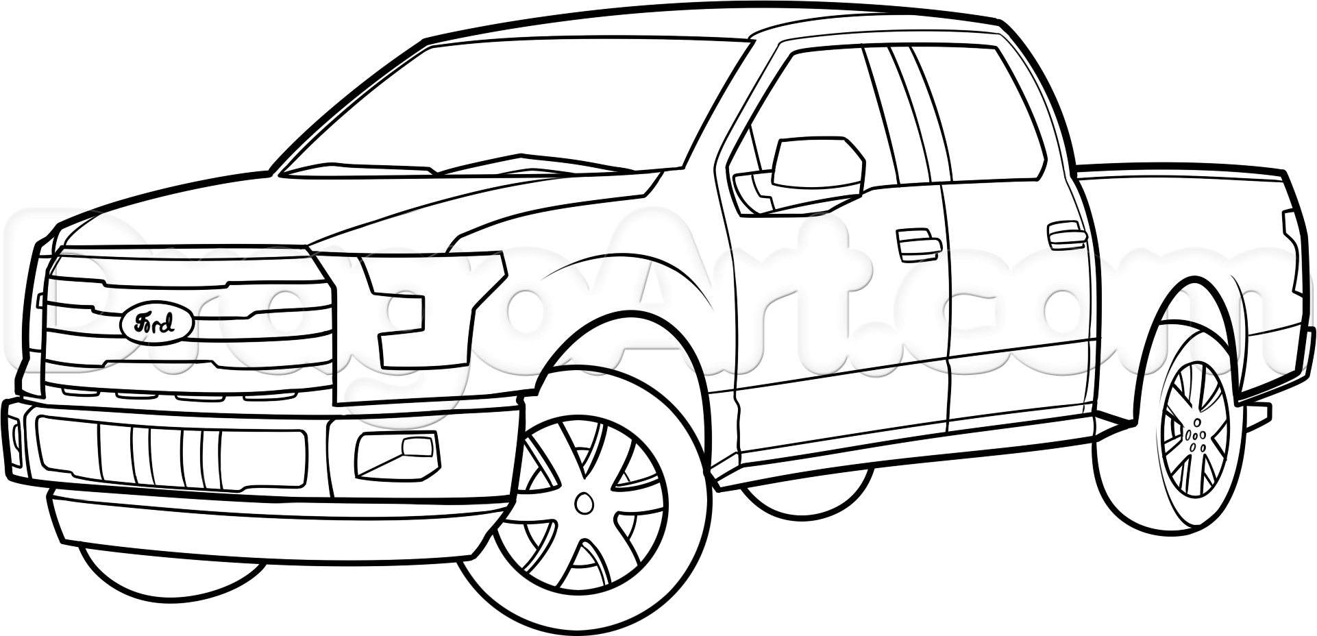 Pickup Truck Coloring Pages Printable At GetColorings Free Printable Colorings Pages To
