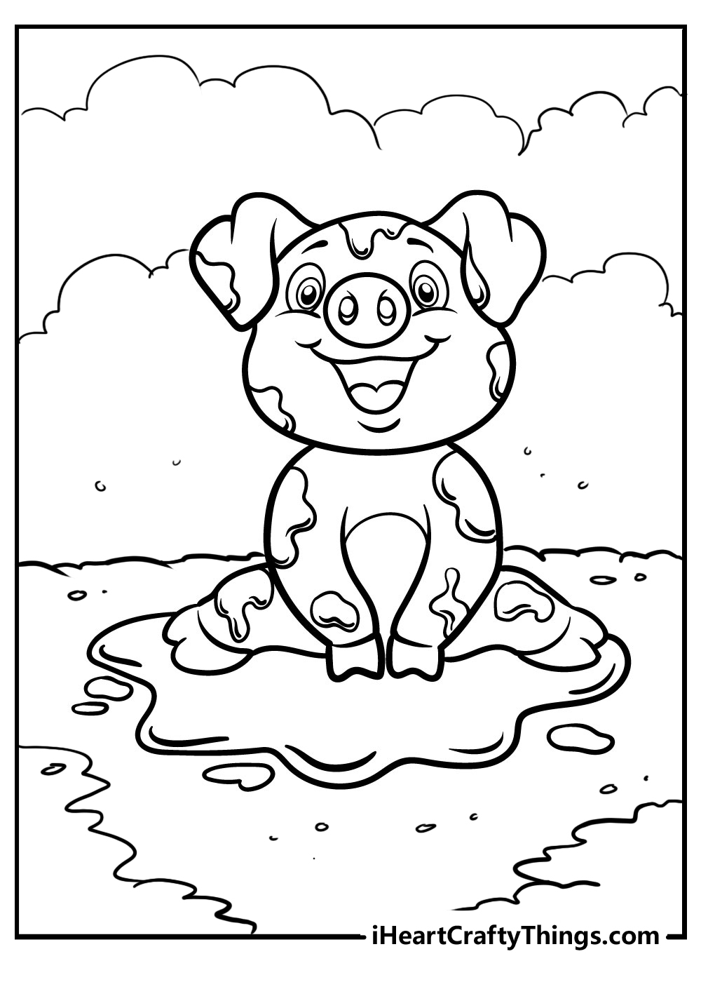 Coloring Pages Pig