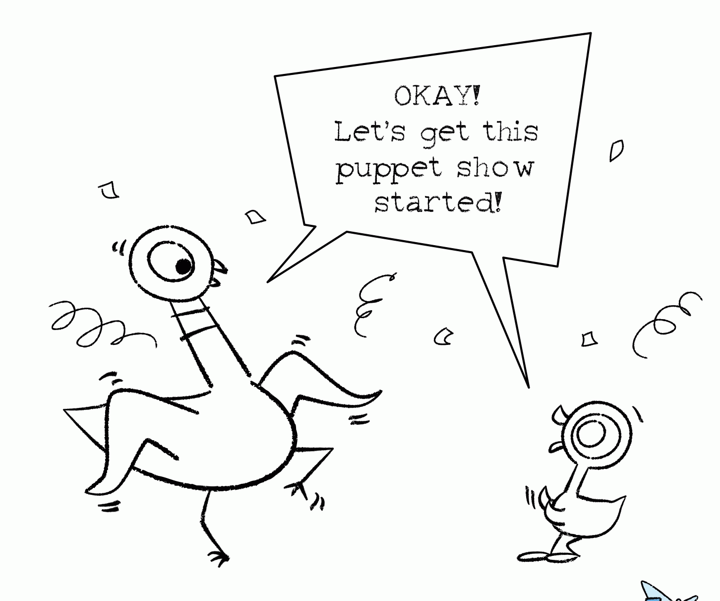 Piggie And Gerald Coloring Coloring Pages