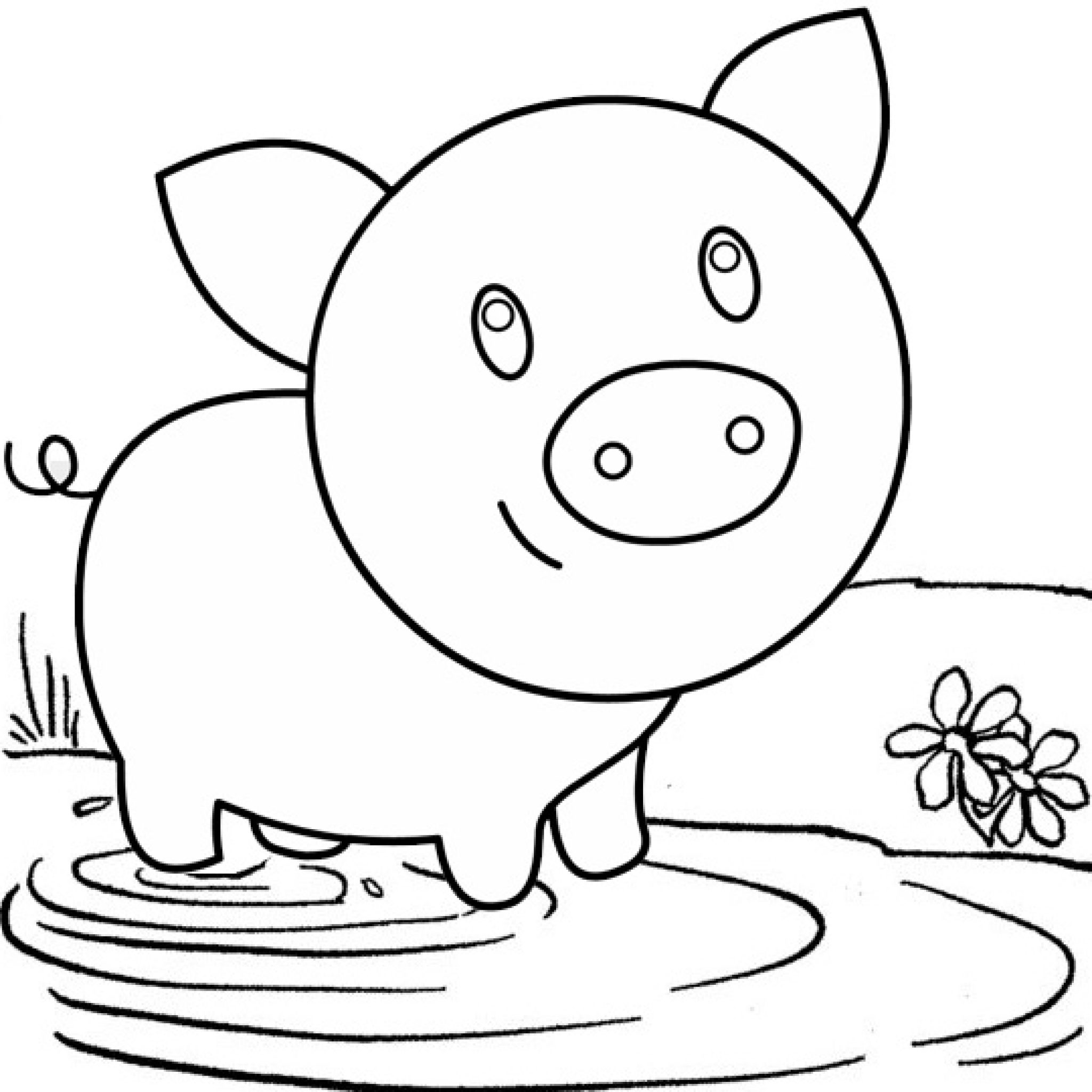 Piggy Coloring Pages Coloring Pages