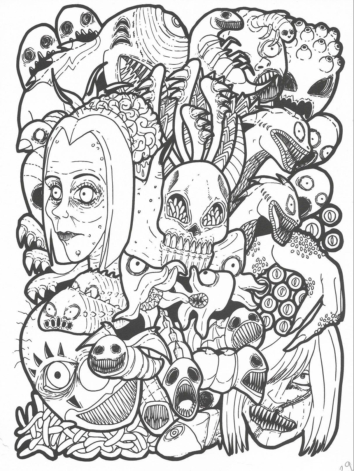 Pin On Badass Coloring Pages