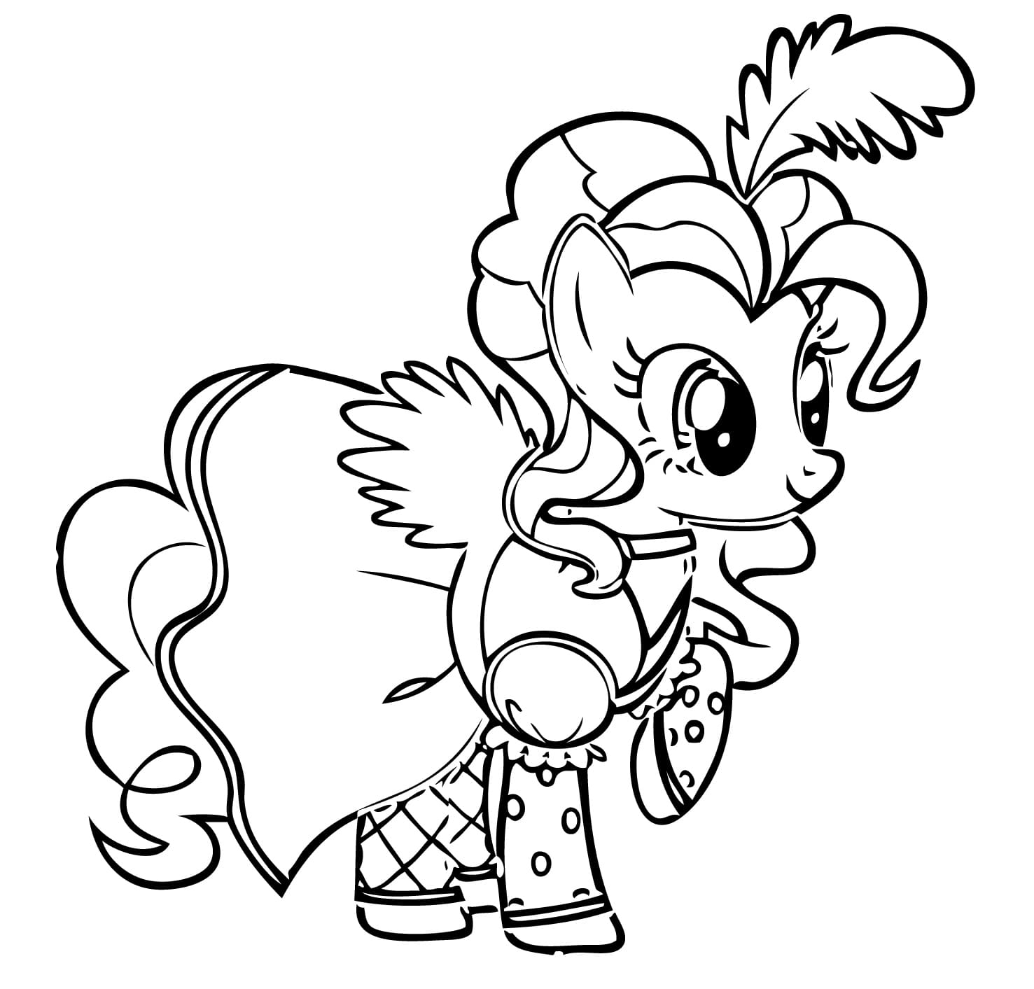 Pinkie Pie Coloring Pages 80 Printable Coloring Pages