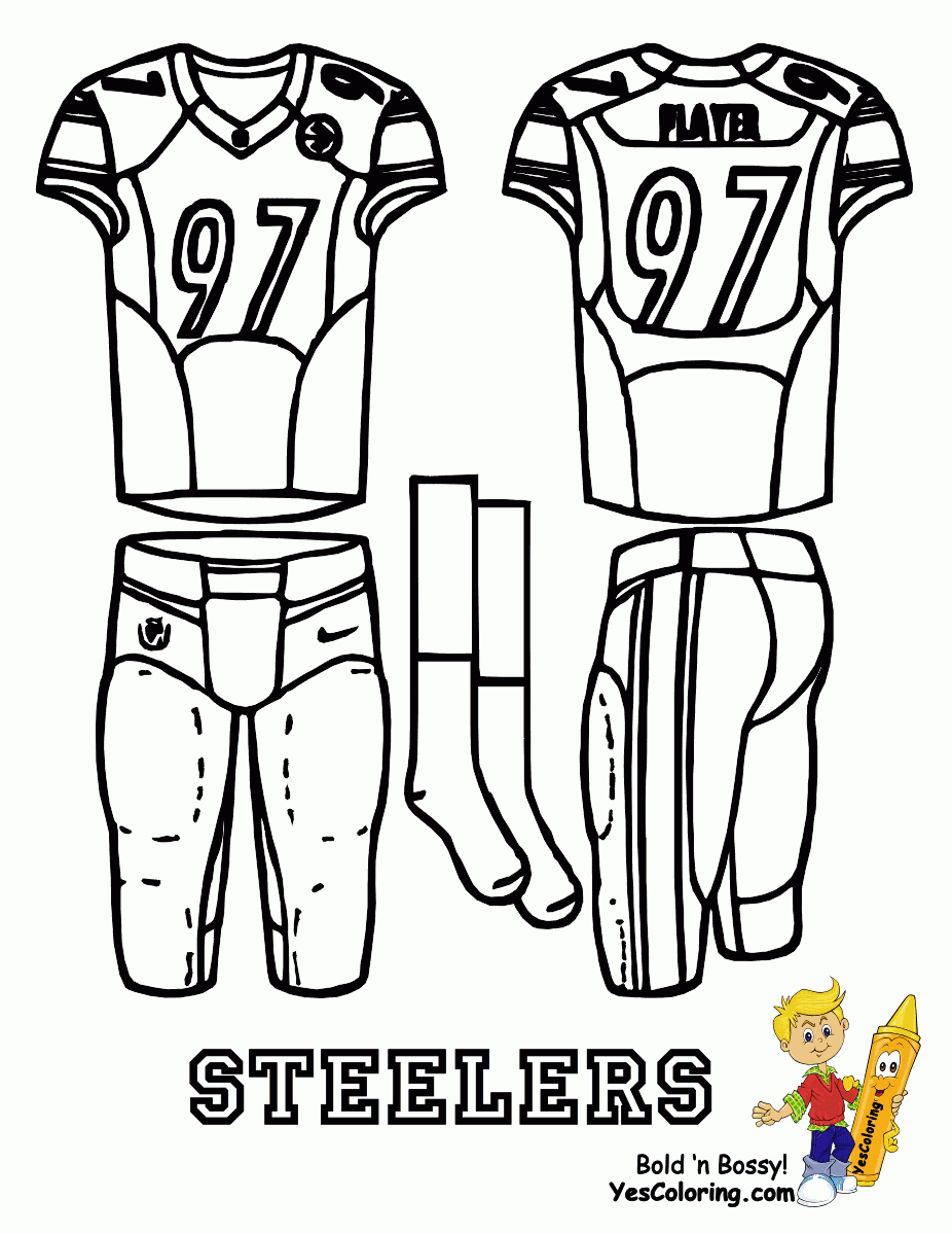 Steelers Coloring Pages