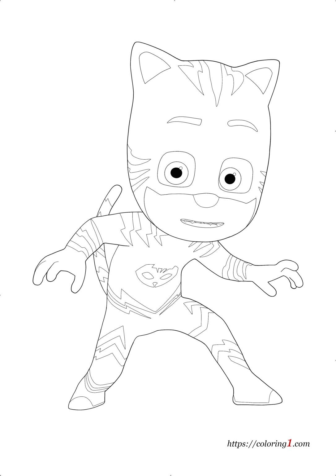 Pj Masks Gekko Coloring Pages 2 Free Coloring Sheets 2021 Artofit
