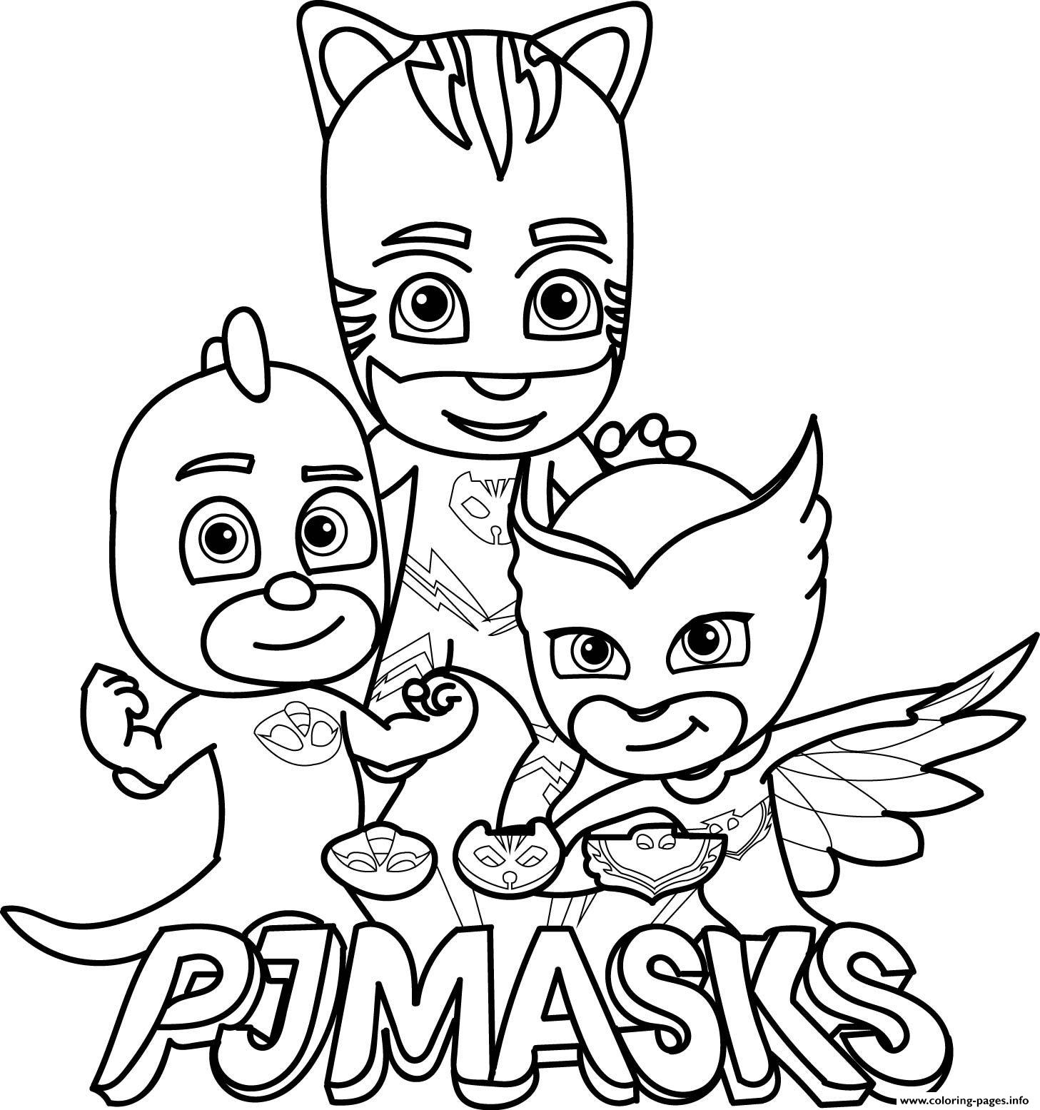 Pj Masks Gekko Coloring Pages